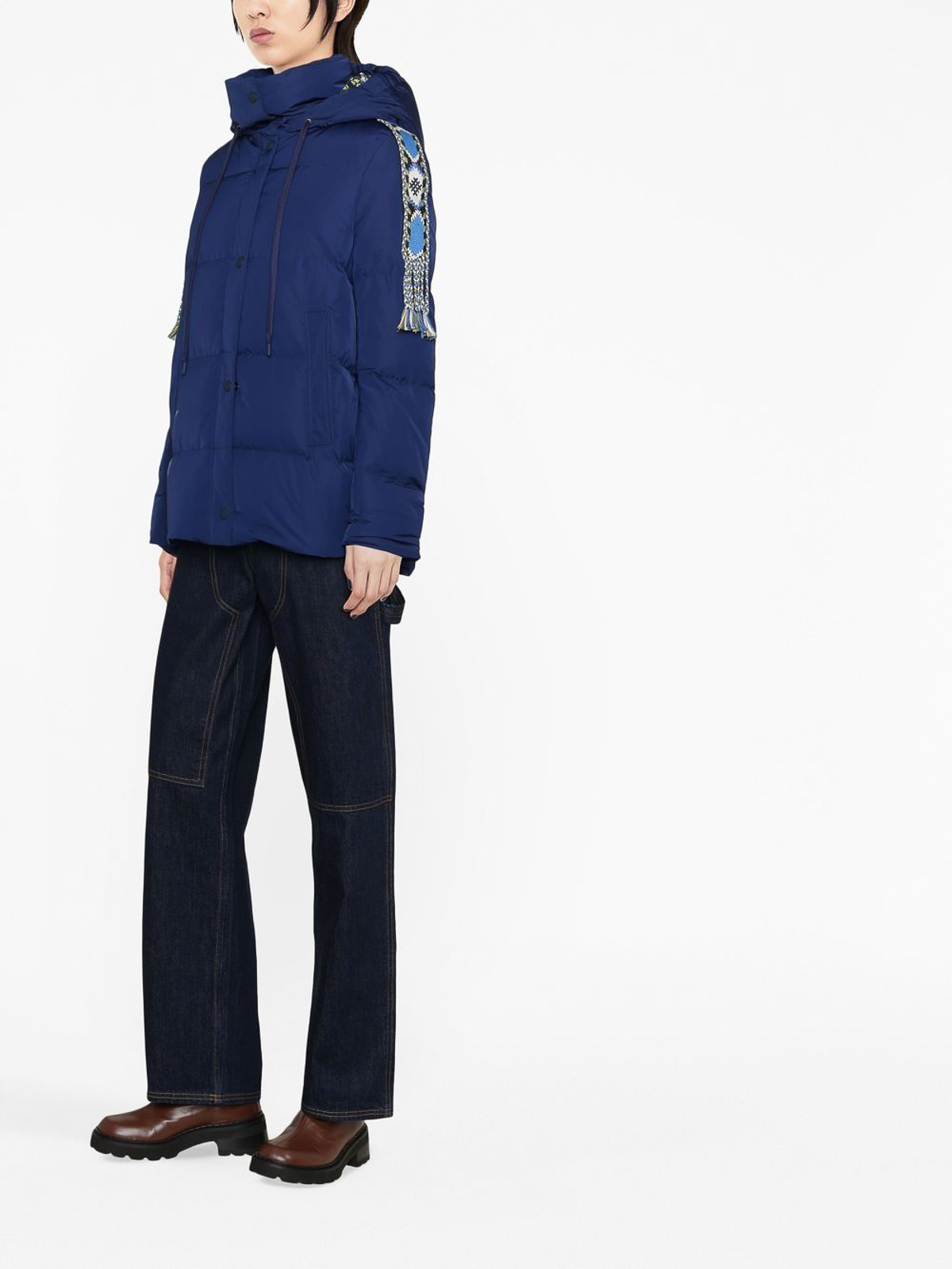 Etro ダウンジャケット - ブルー|1308406820201 | THEBS