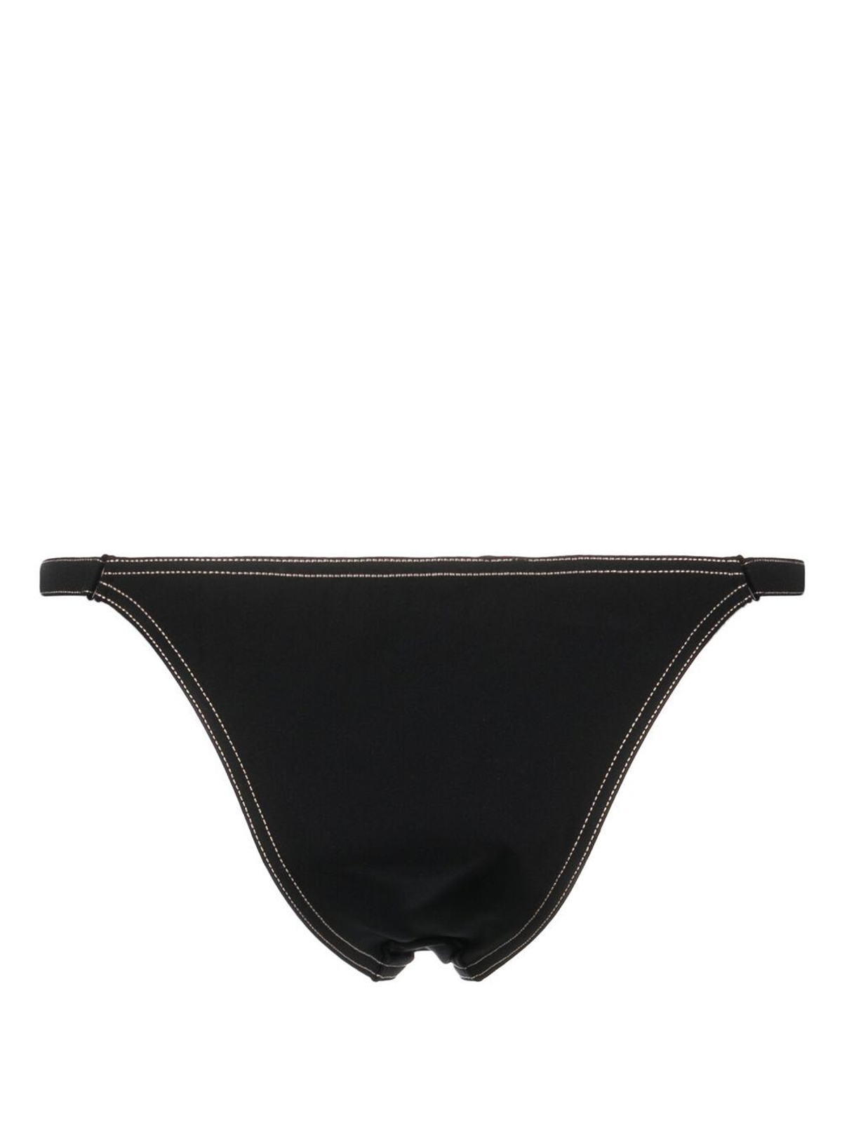Shop La Perla When Summer Comes Brazilian Bikini Bottom In Black