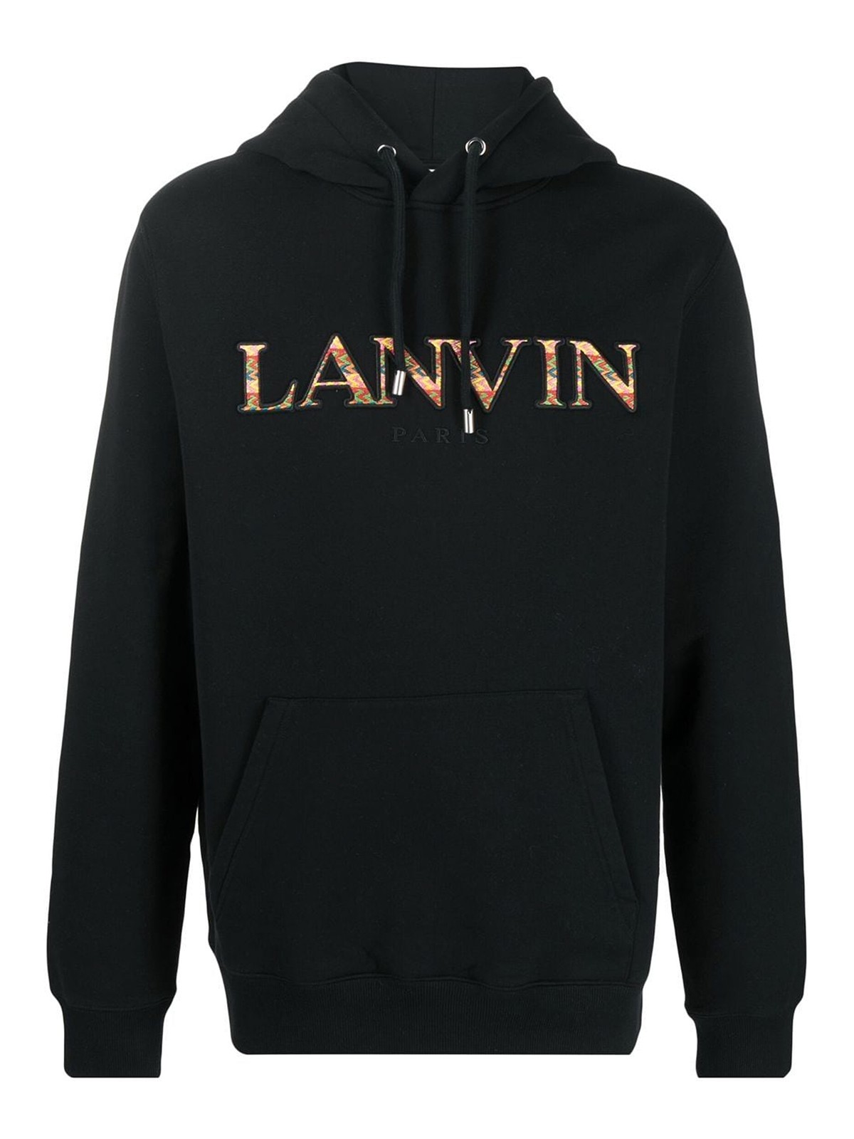Lanvin Cotton Sweatshirt In Negro