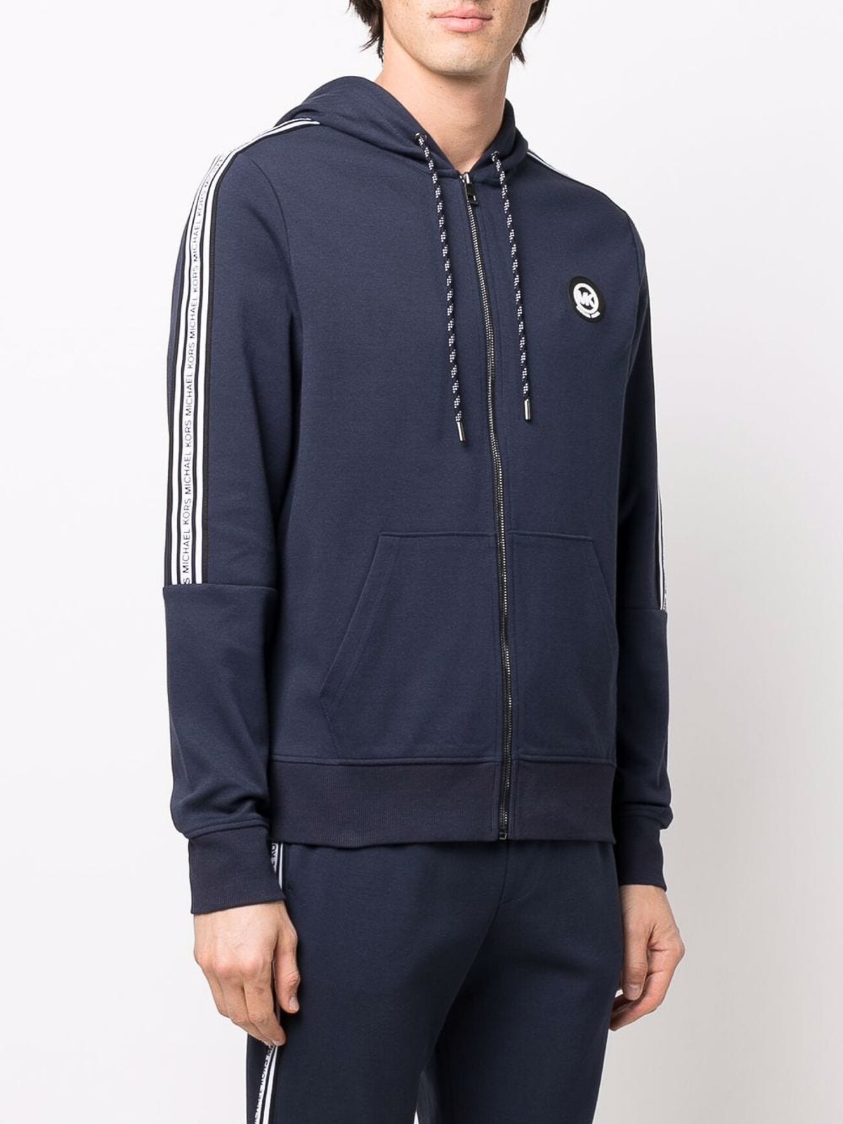 Michael Kors Evergreen hoodie - Blue - Men|CS250QD5MF401