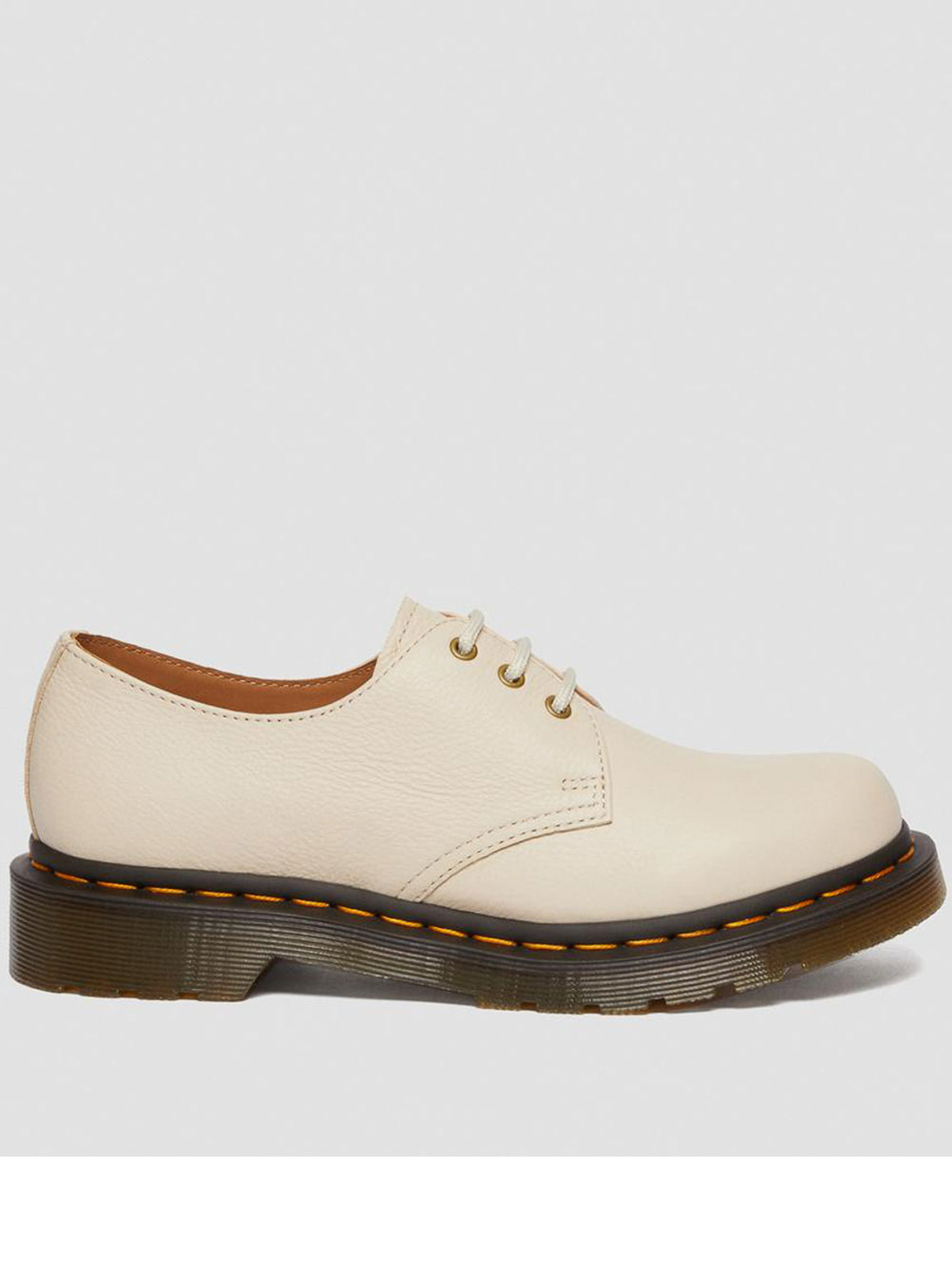 Shop Dr. Martens' Leather Shoes In Yellow