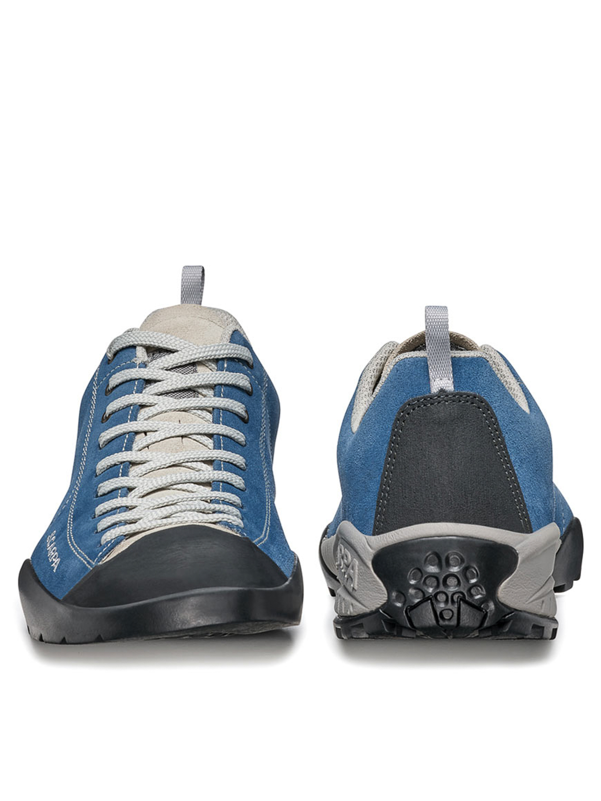 Shop Scarpa Leather Sneakers In Azul