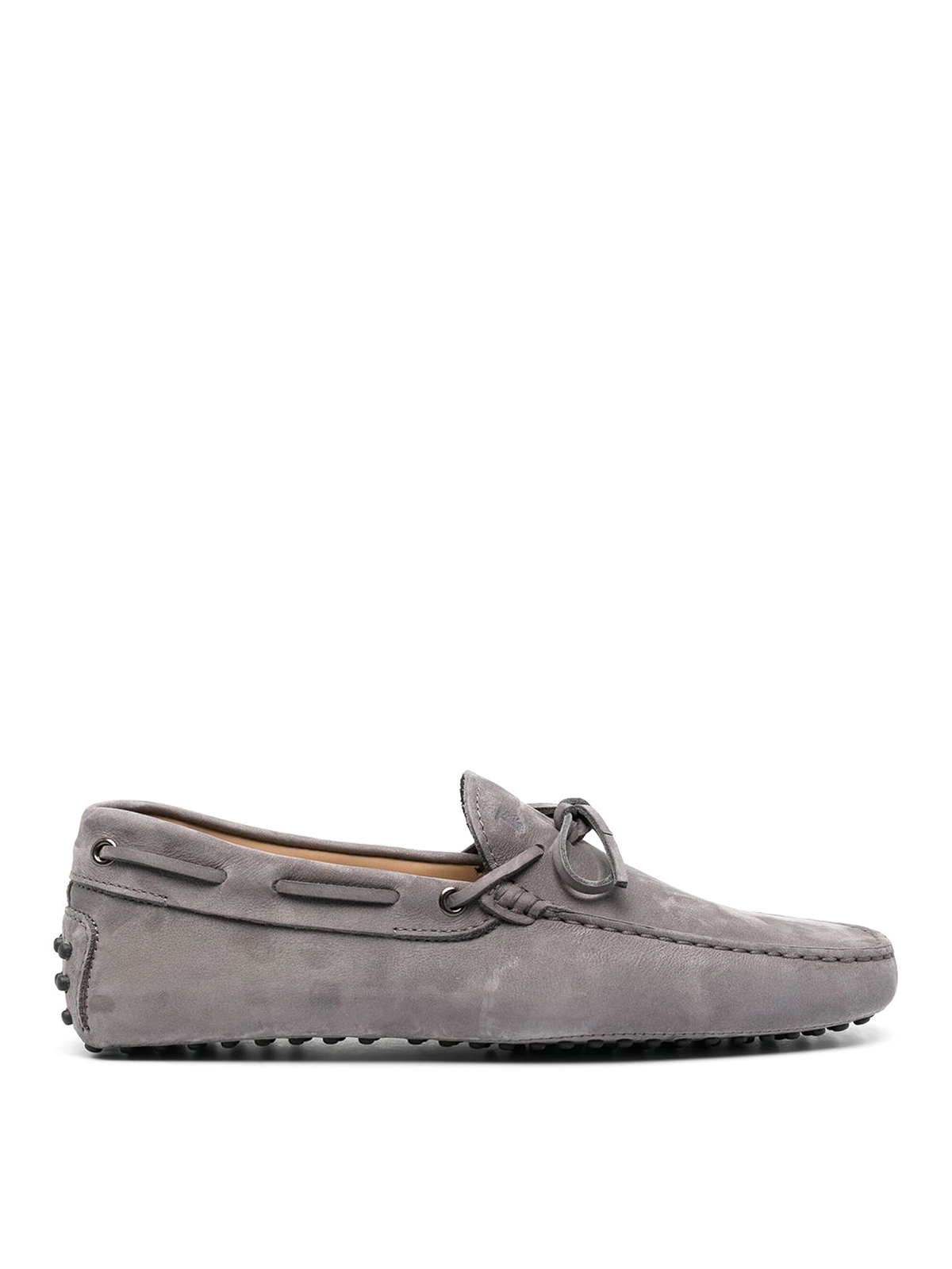 Tod's Moccasin Rubber In Grey