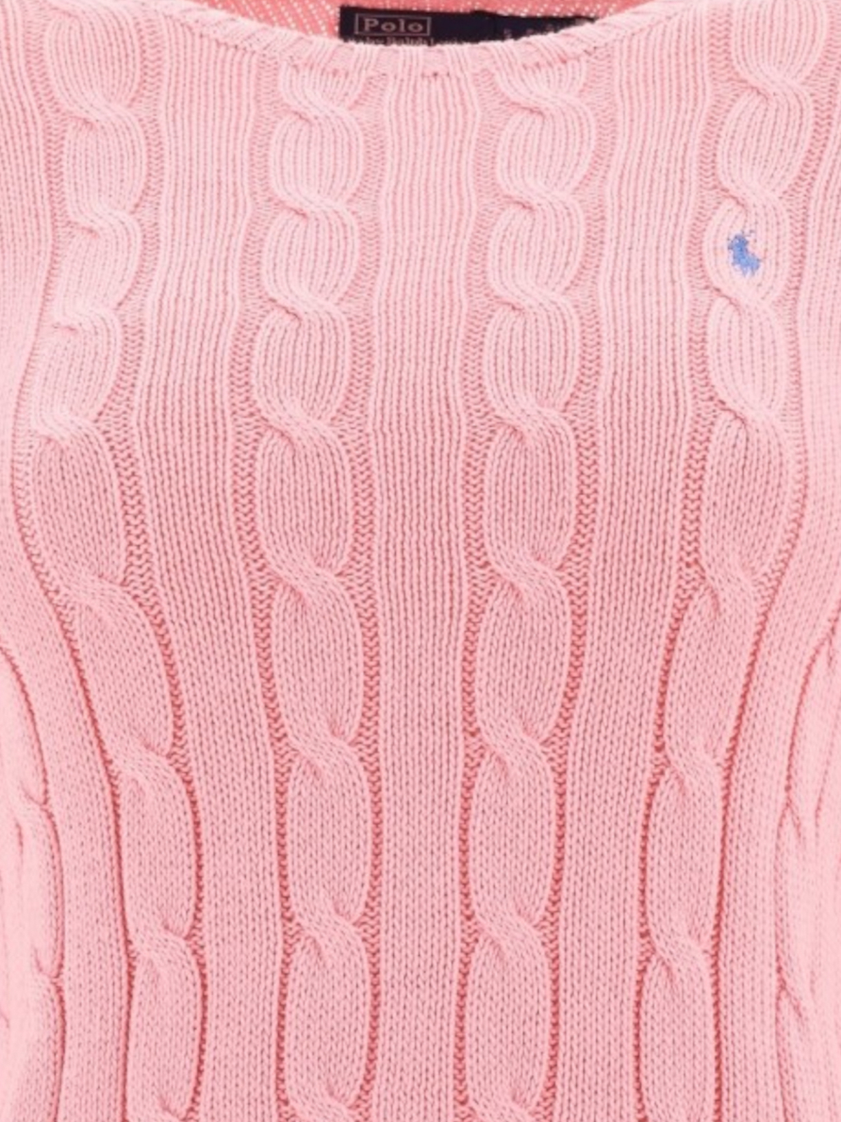 Shop Polo Ralph Lauren Crew Neck Pullover In Pink
