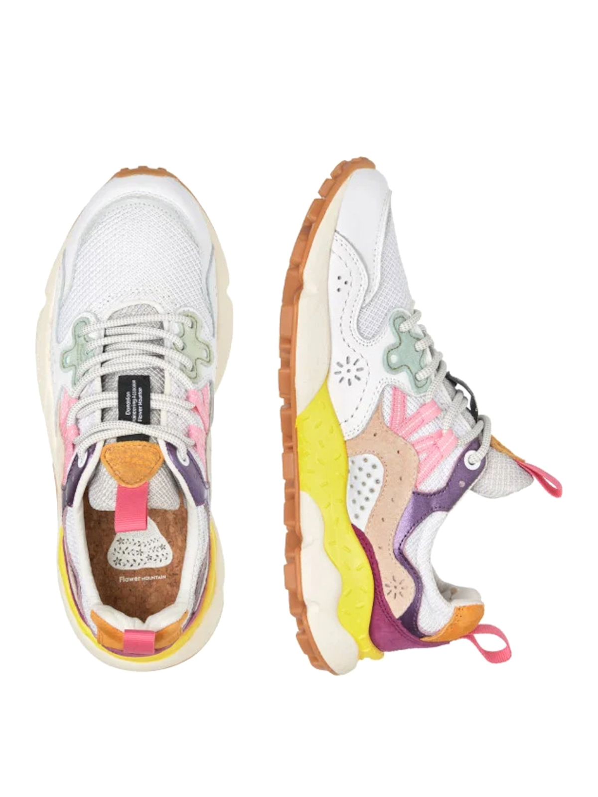 Shop Flower Mountain Trainer With Inserts In White