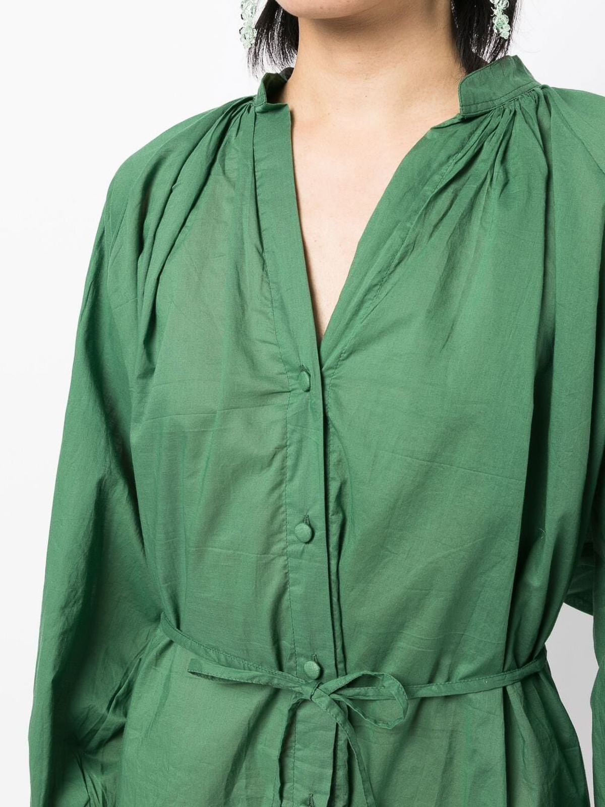 Faithfull The Brand Lucite dress - Green - Women|FF2110TRQDARK Faithfull The Brand Lucite dress - Green - Women|FF2110TRQDARK