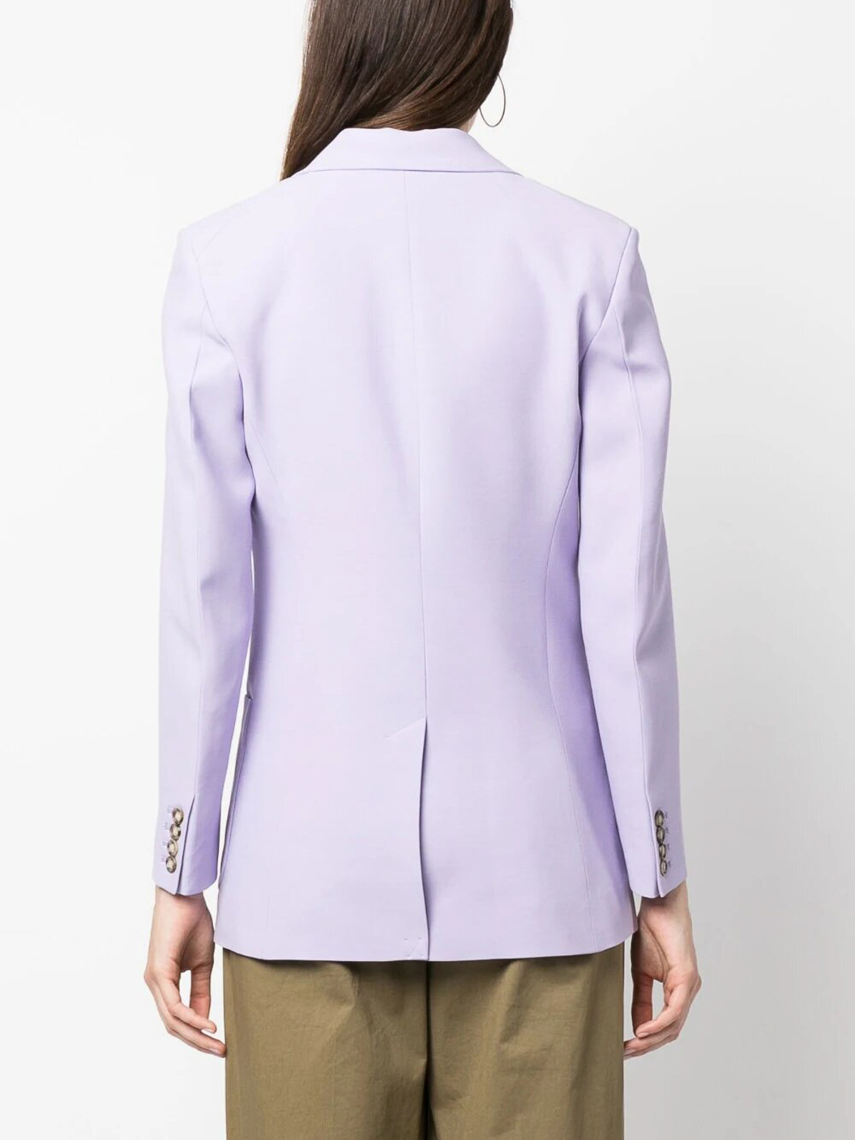 Shop Victoria Beckham Jacket In Light Purple
