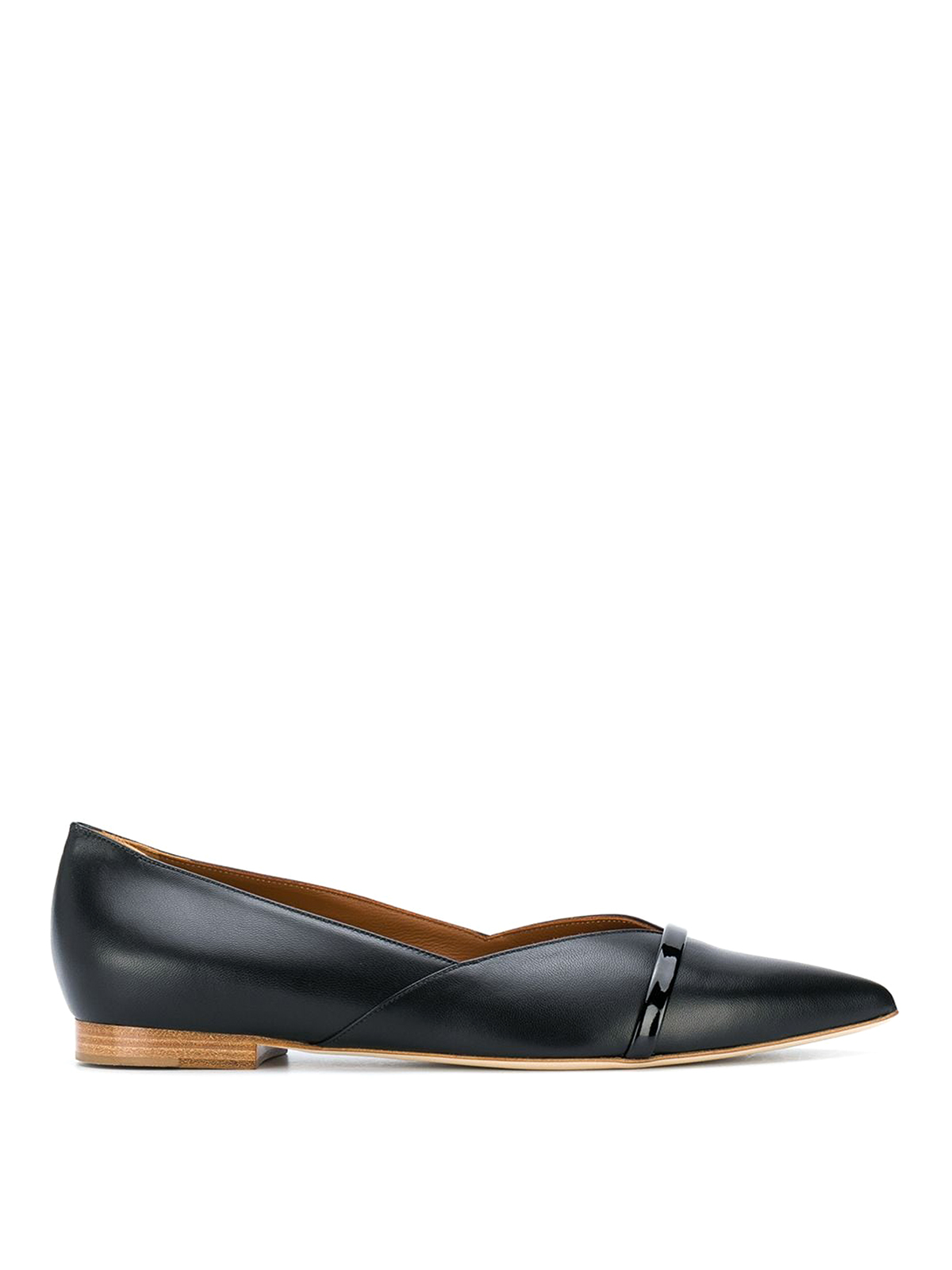 Malone Souliers Colette Flat In Negro