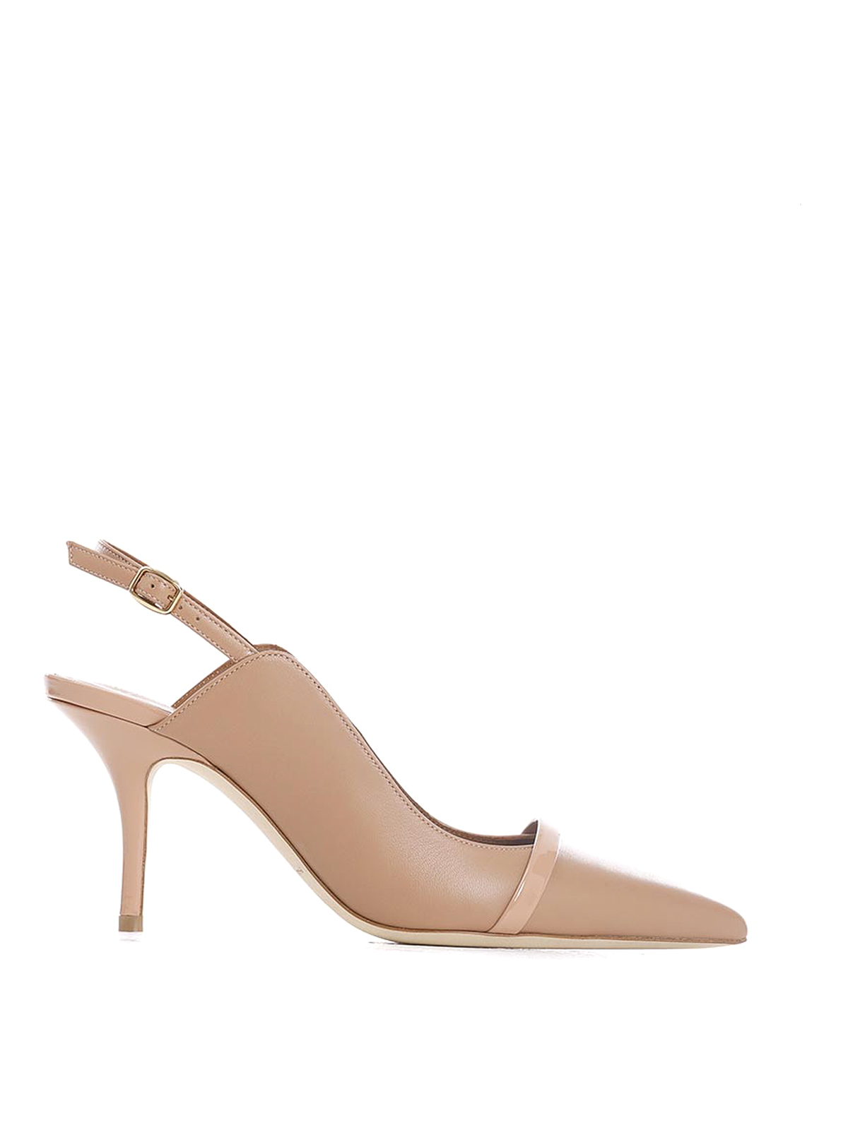 Shop Malone Souliers Marion 70mm In Color Carne Y Neutral