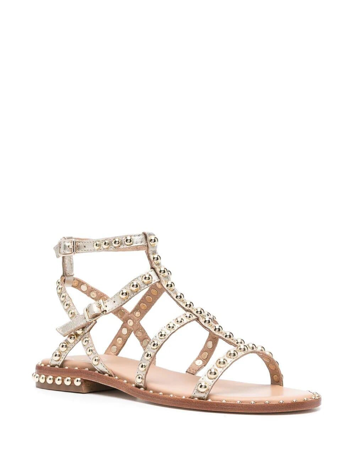 Ash Sandals 1 strap PRECIOUS06GOLD THEBS