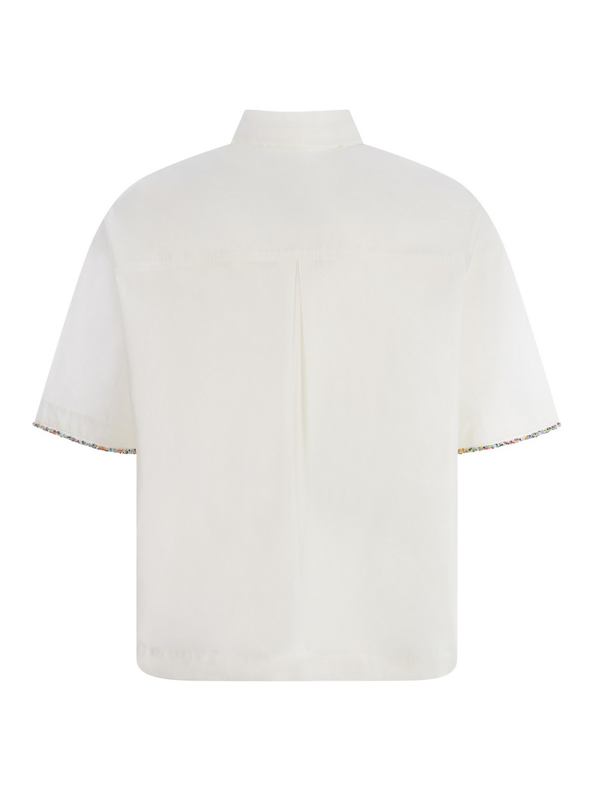 Shop Bonsai Shirt   In Cotton In White