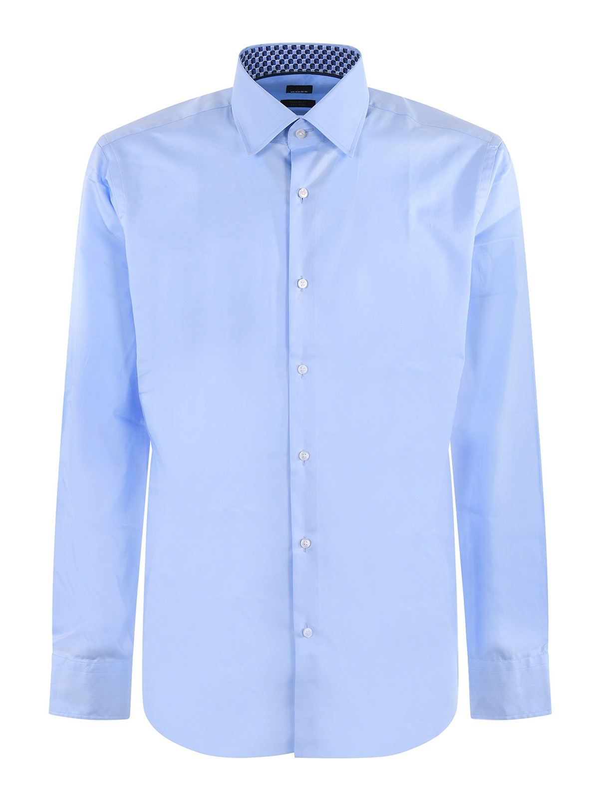 Shop Hugo Boss Camisa - Azul Claro In Light Blue