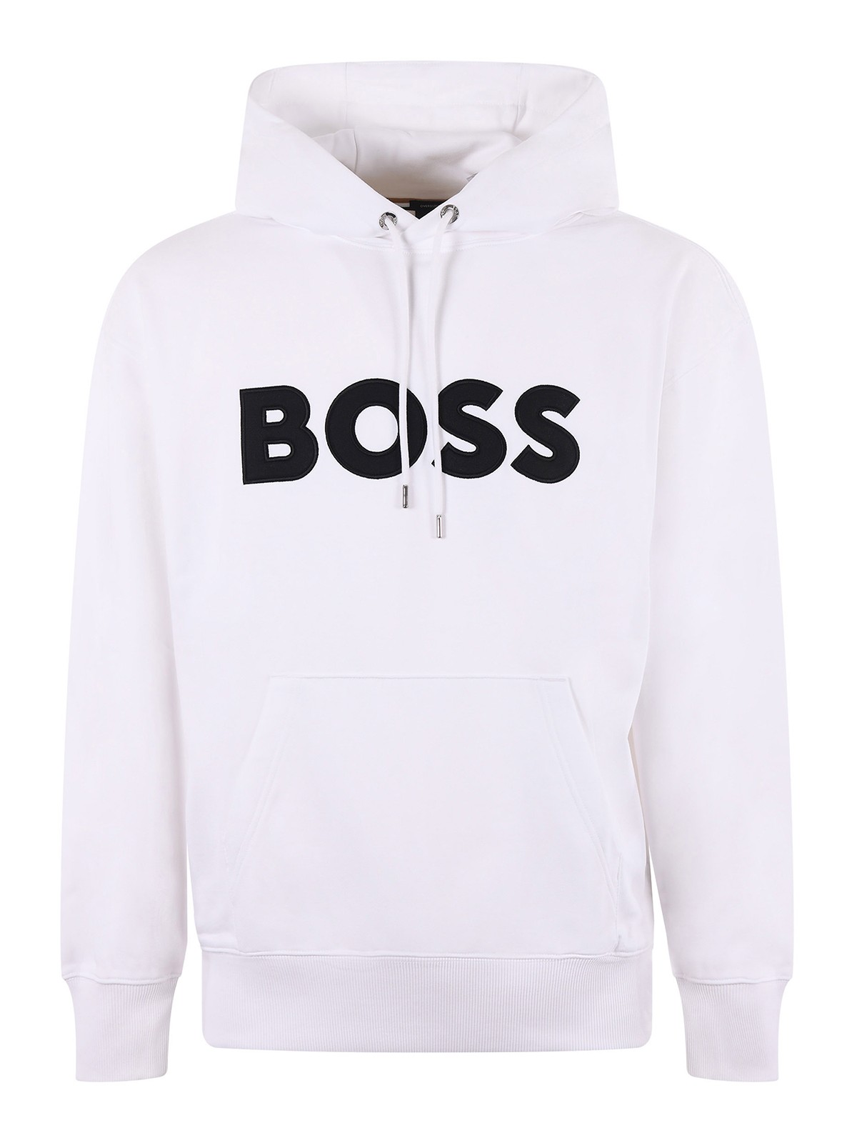 Shop Hugo Boss Boss Sweatshirt In White