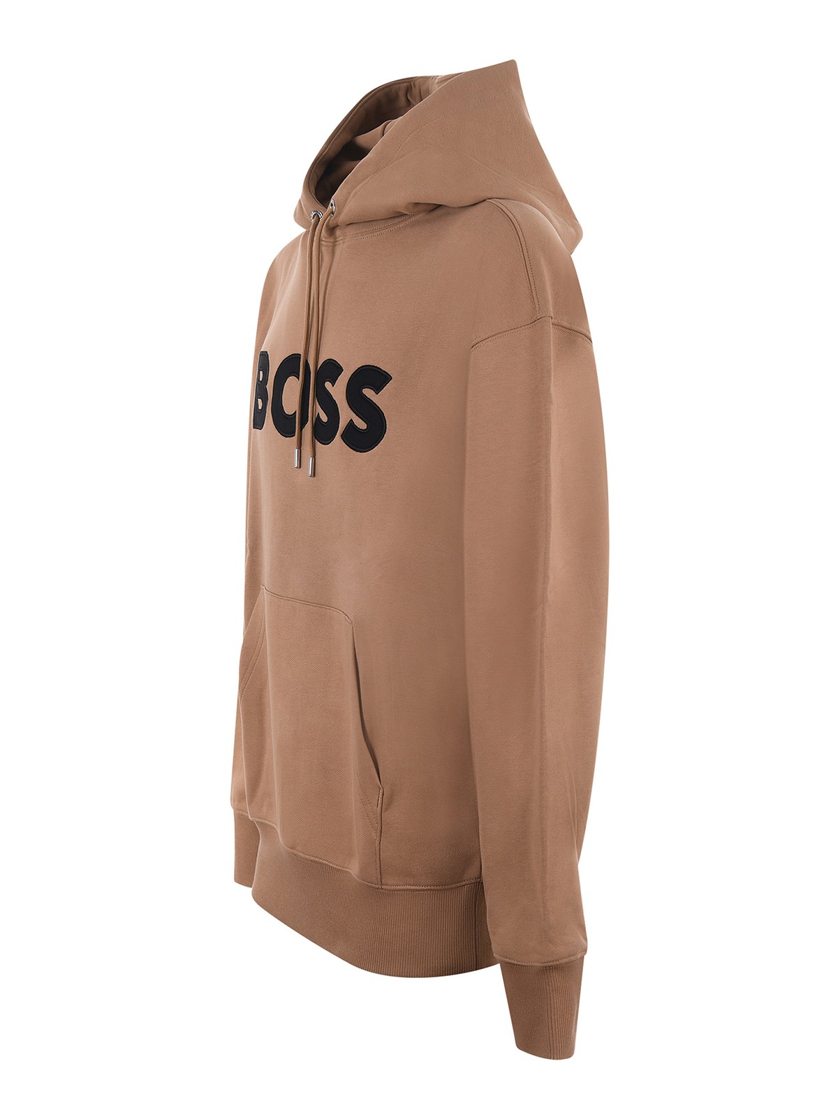Shop Hugo Boss Boss Sweatshirt In Camel