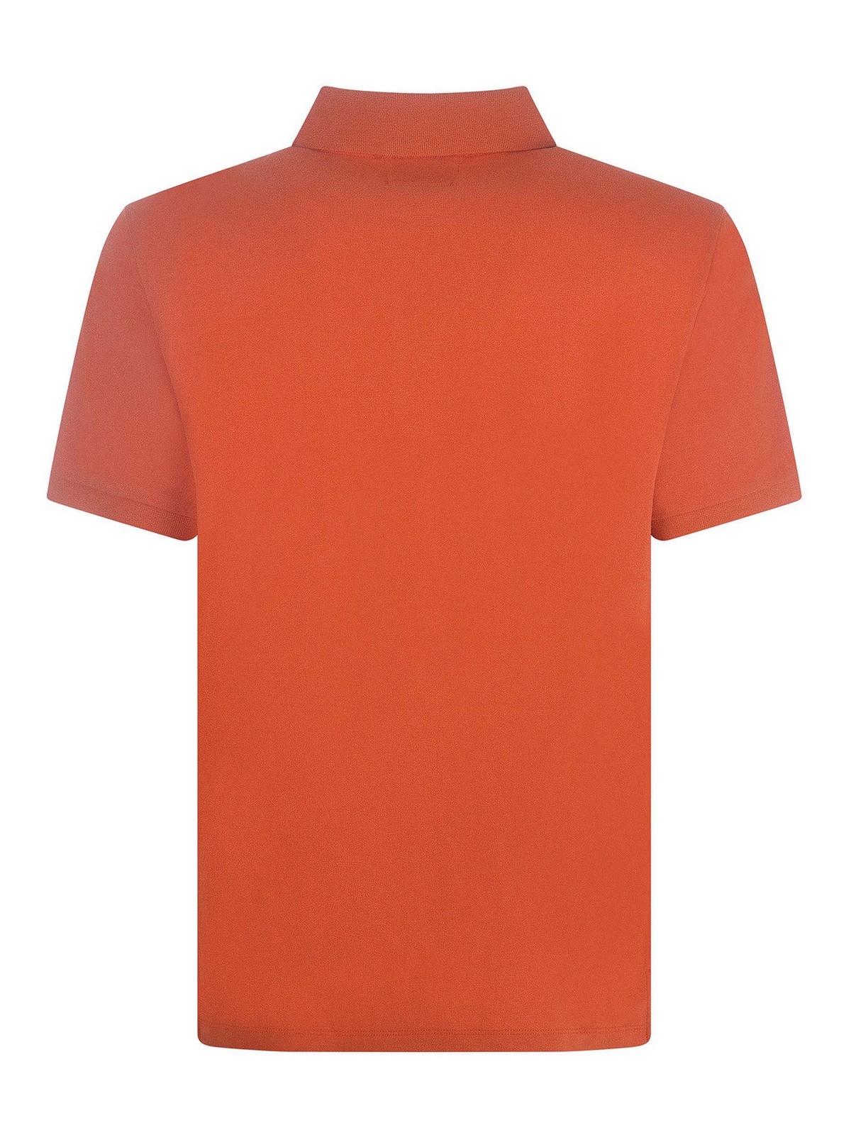 Shop C.p. Company Polo Shirt  In Cotton Piqu In Orange