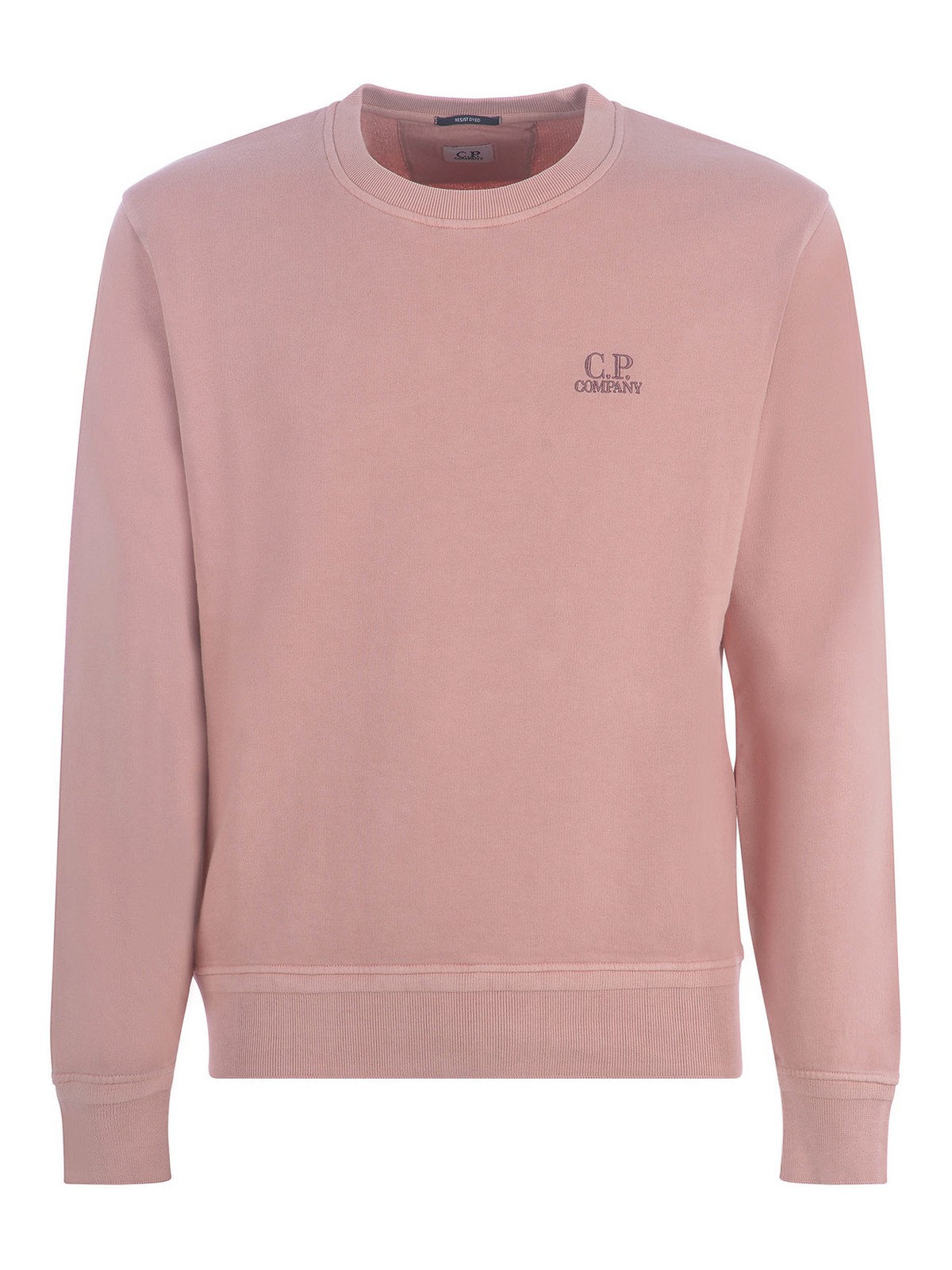 Shop C.p. Company Sweatshirt  In Cotton In Nude & Neutrals