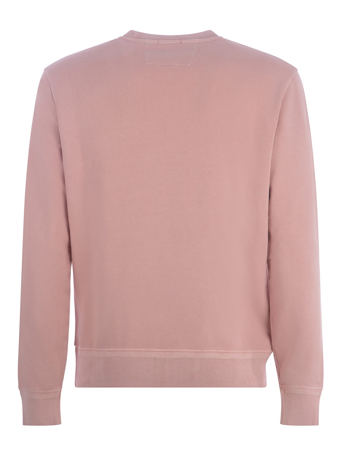 Shop C.p. Company Sweatshirt  In Cotton In Nude & Neutrals