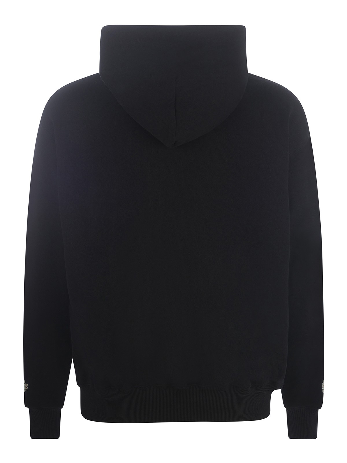 Shop Drôle De Monsieur Hooded Sweatshirt  De Monsieur In Cotton In Black