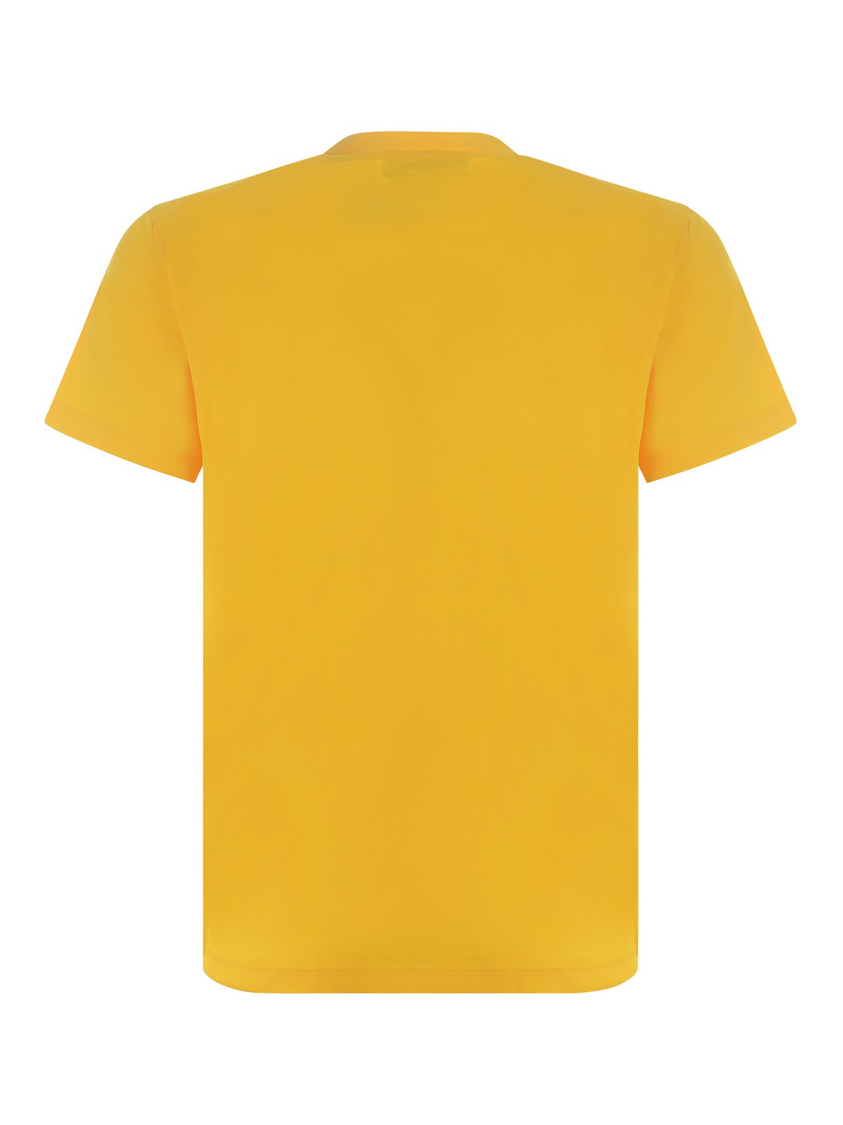 Shop Dsquared2 T-shirt  In Cotton In Yellow