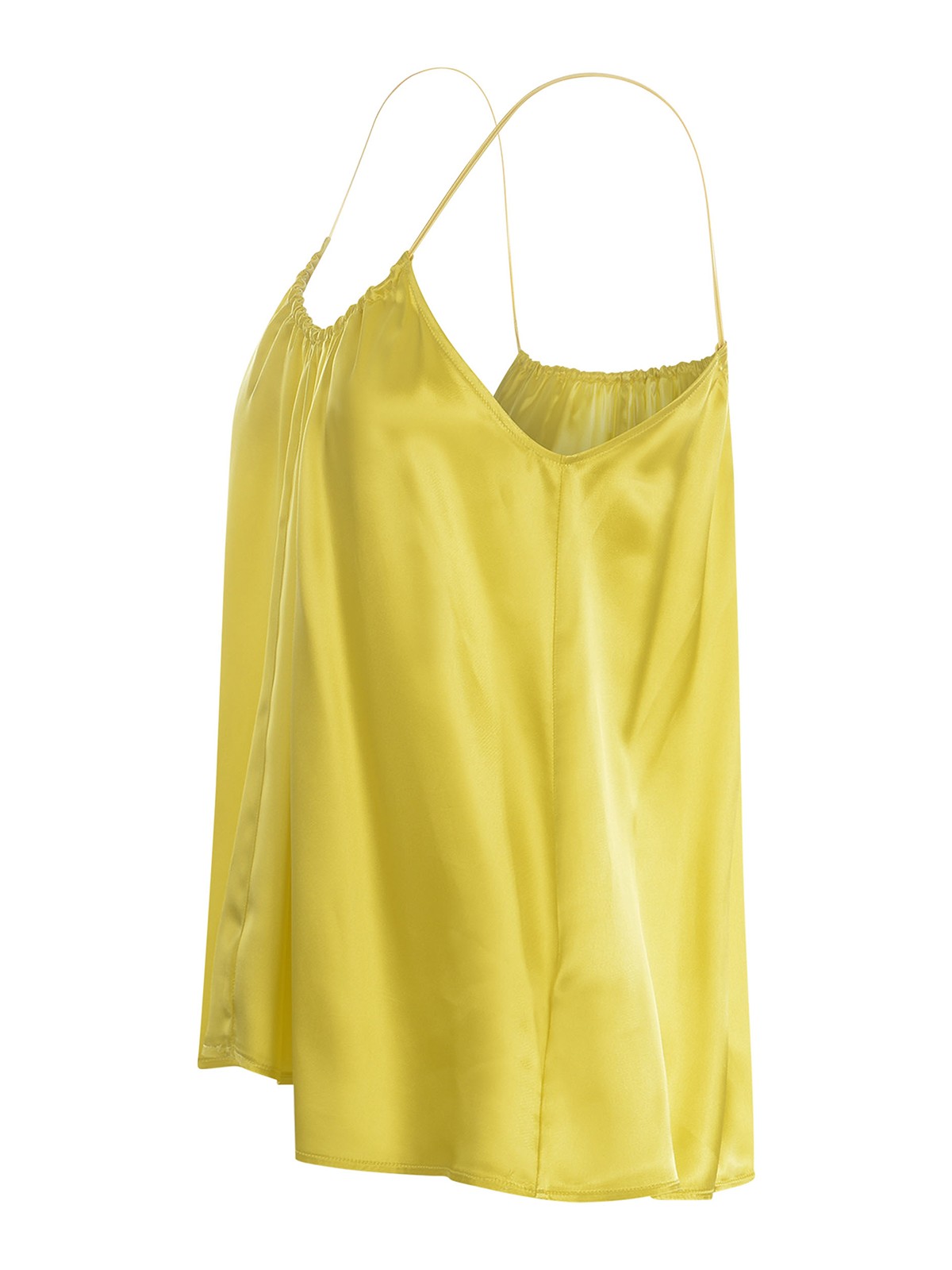 Shop Forte Forte Top - Amarillo In Yellow