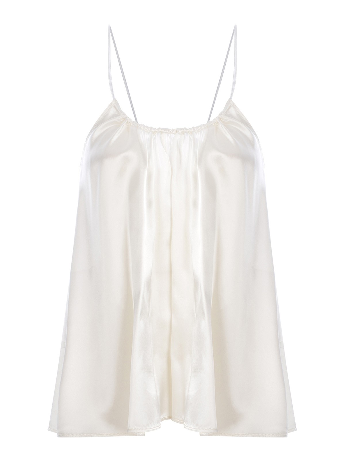 Shop Forte Forte Strong Top In Viscose In White