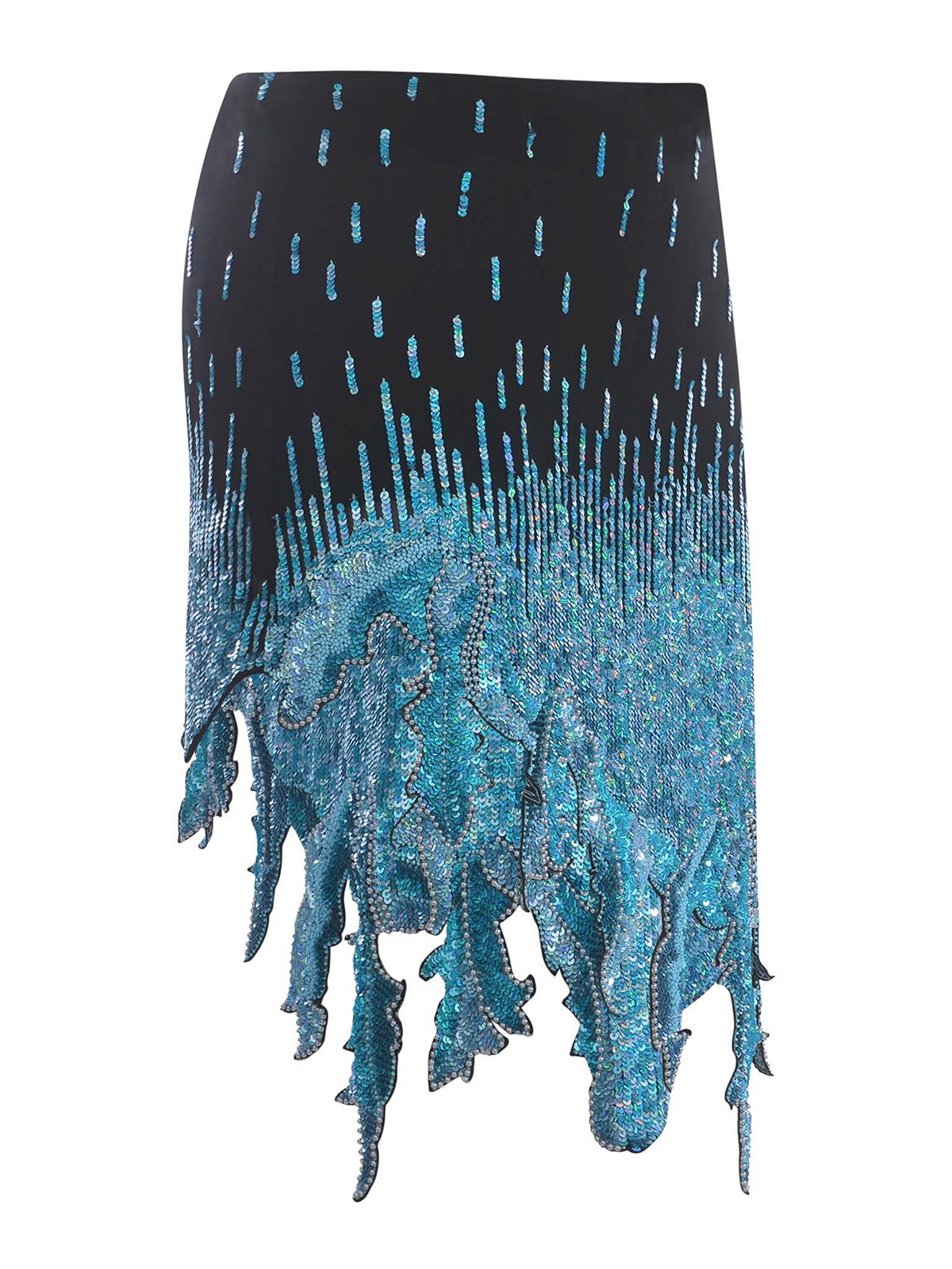 Shop Giuseppe Di Morabito Skirt In Azul