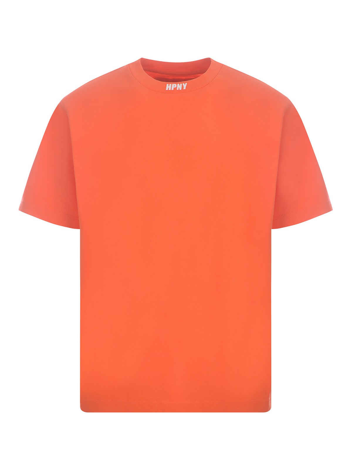 Shop Heron Preston T-shirt   In Cotton In Orange