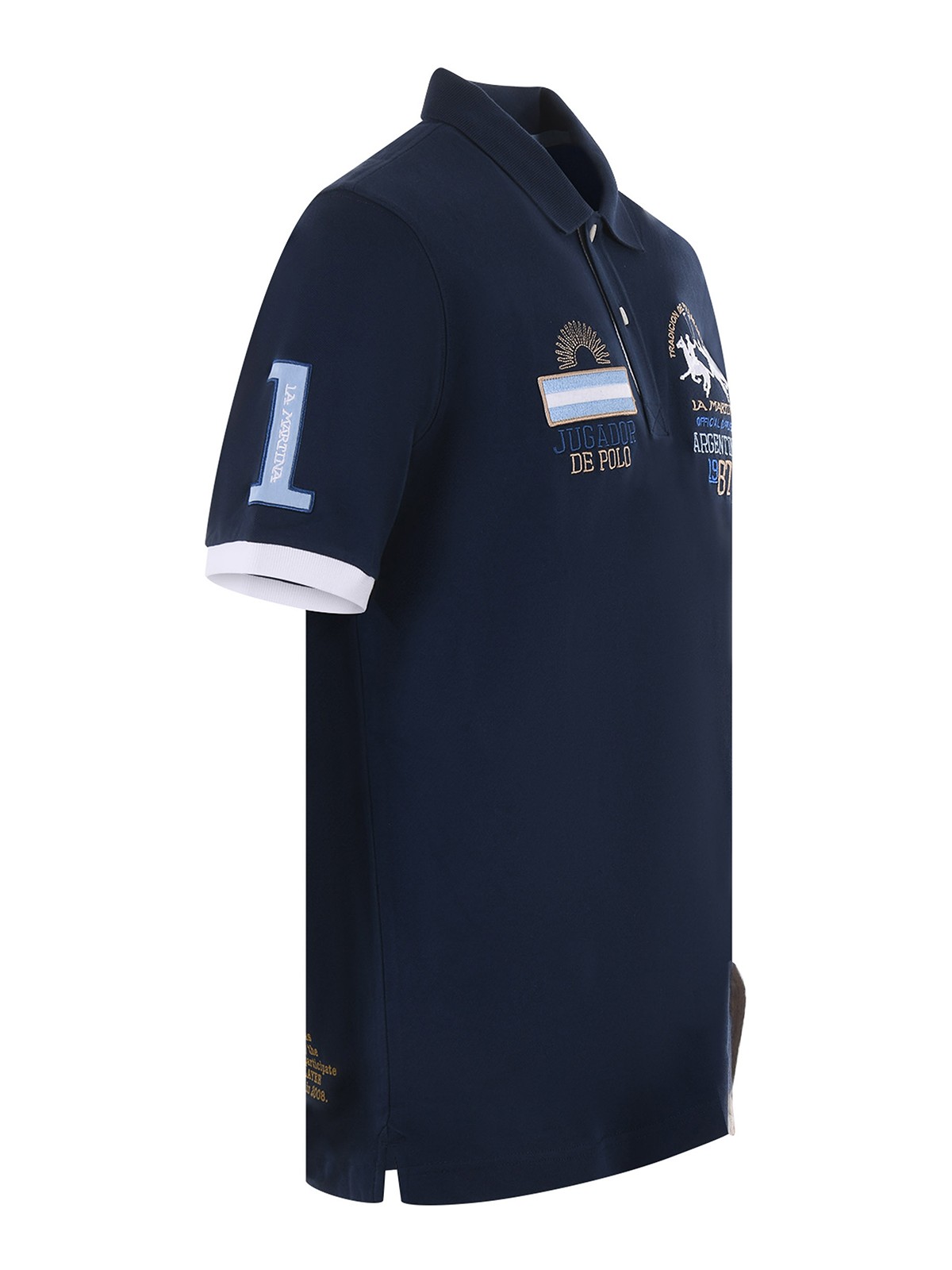 La Martina Polo Gear Short Sleeve Polo Shirt