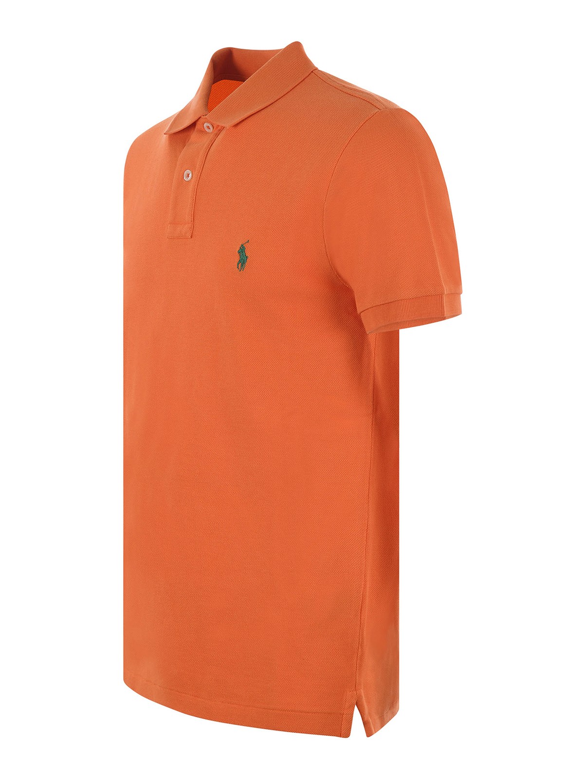 Shop Polo Ralph Lauren Polo Shirt In Orange