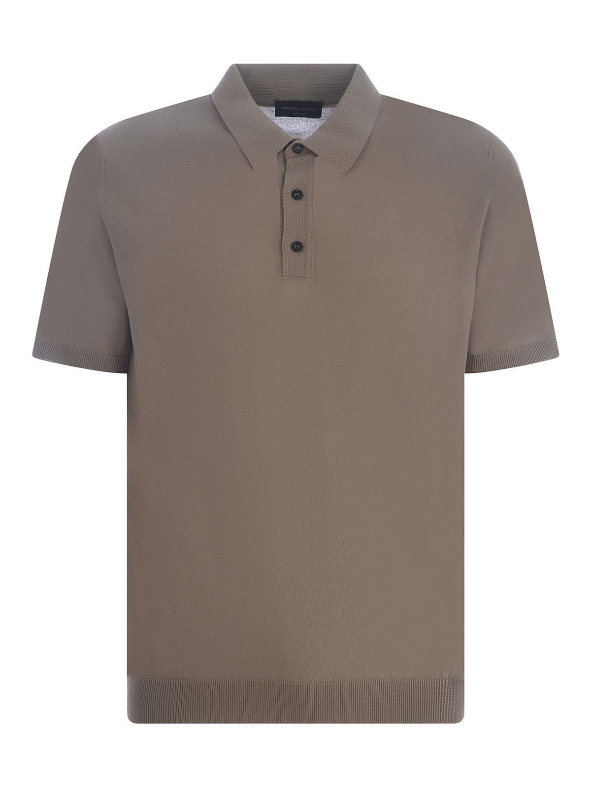 Shop Roberto Collina Polo Shirt  In Grey