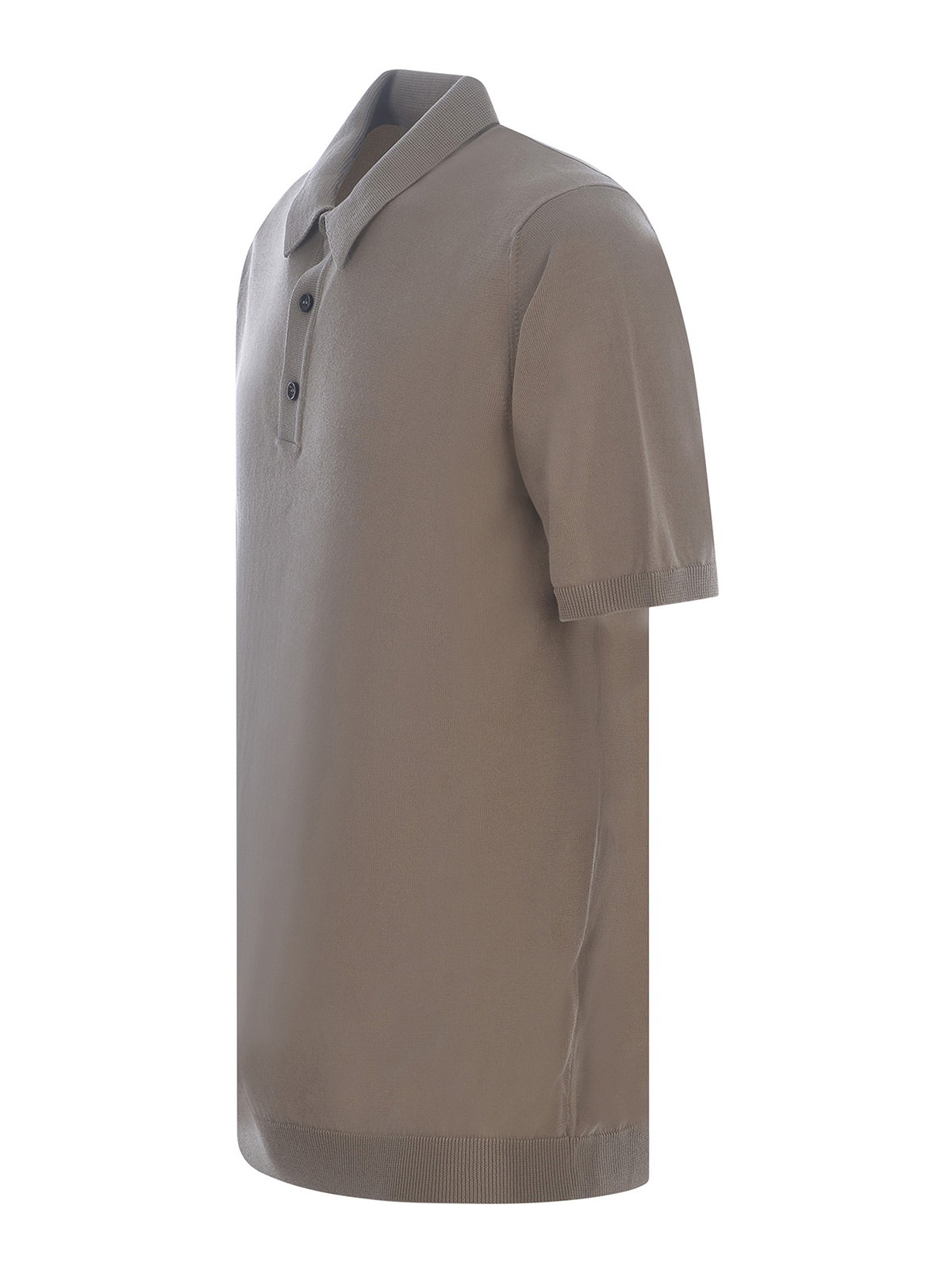 Shop Roberto Collina Polo Shirt  In Grey