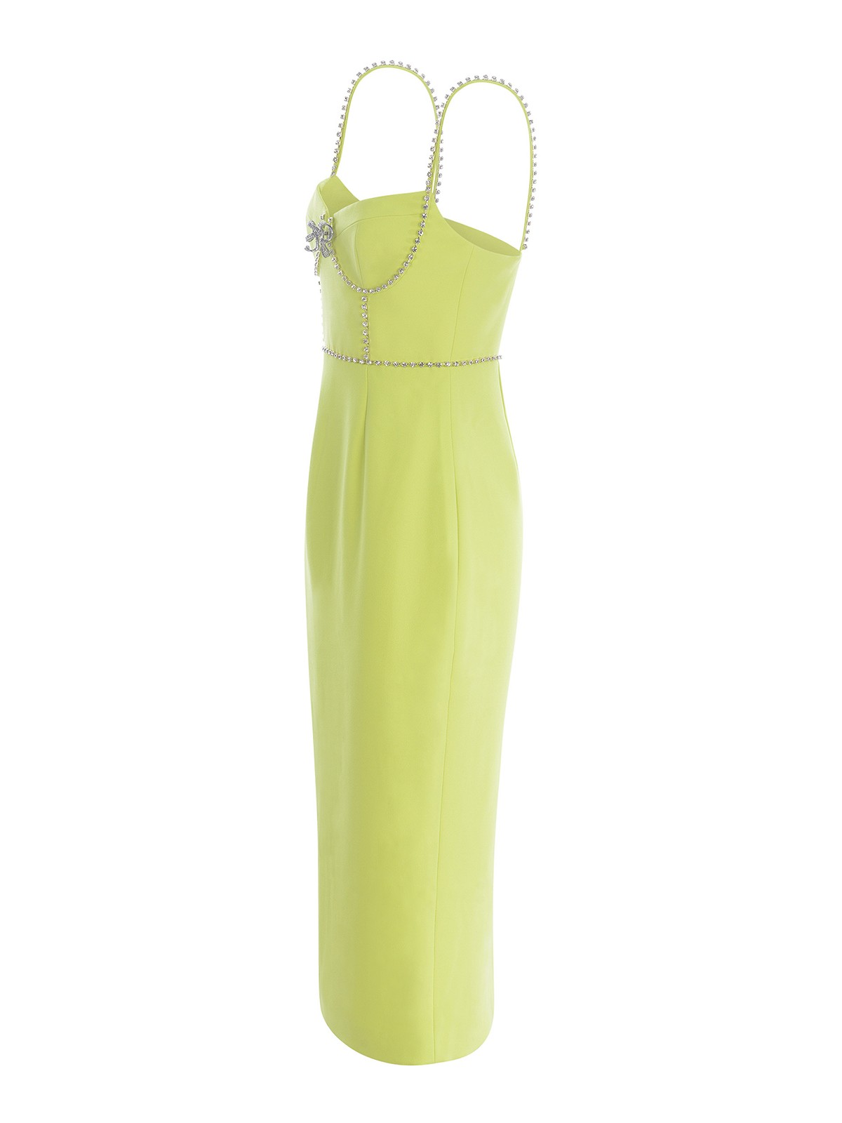 Self Portrait Midi dress self-portrait in crpe - Women|055MGREEN