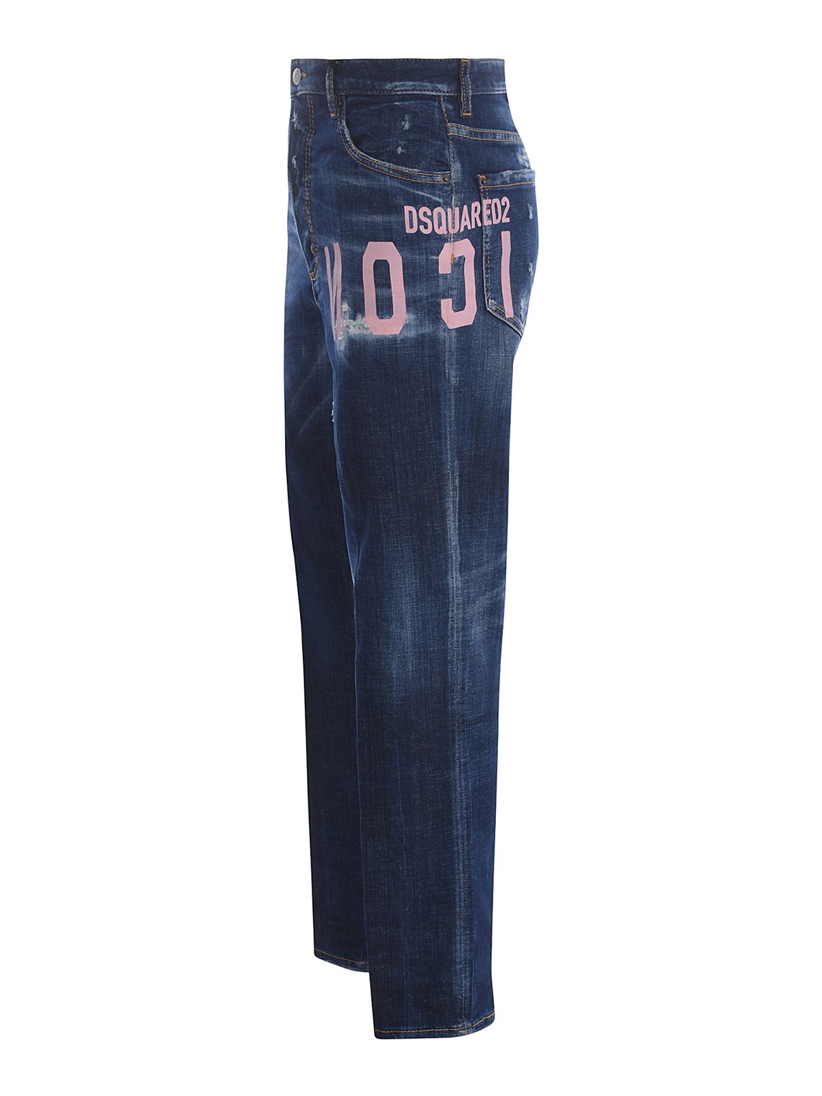 Shop Dsquared2 Jeans  Icon In Denim