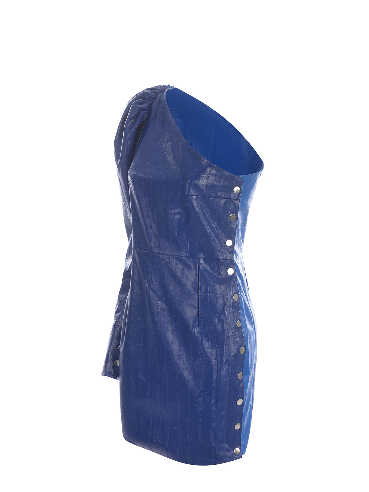 Rotate Birger Christensen Dress rotate one-shoulder in eco-leather |RT1778BCR379193864 Rotate Birger Christensen Dress rotate one-shoulder in eco-leather |RT1778BCR379193864