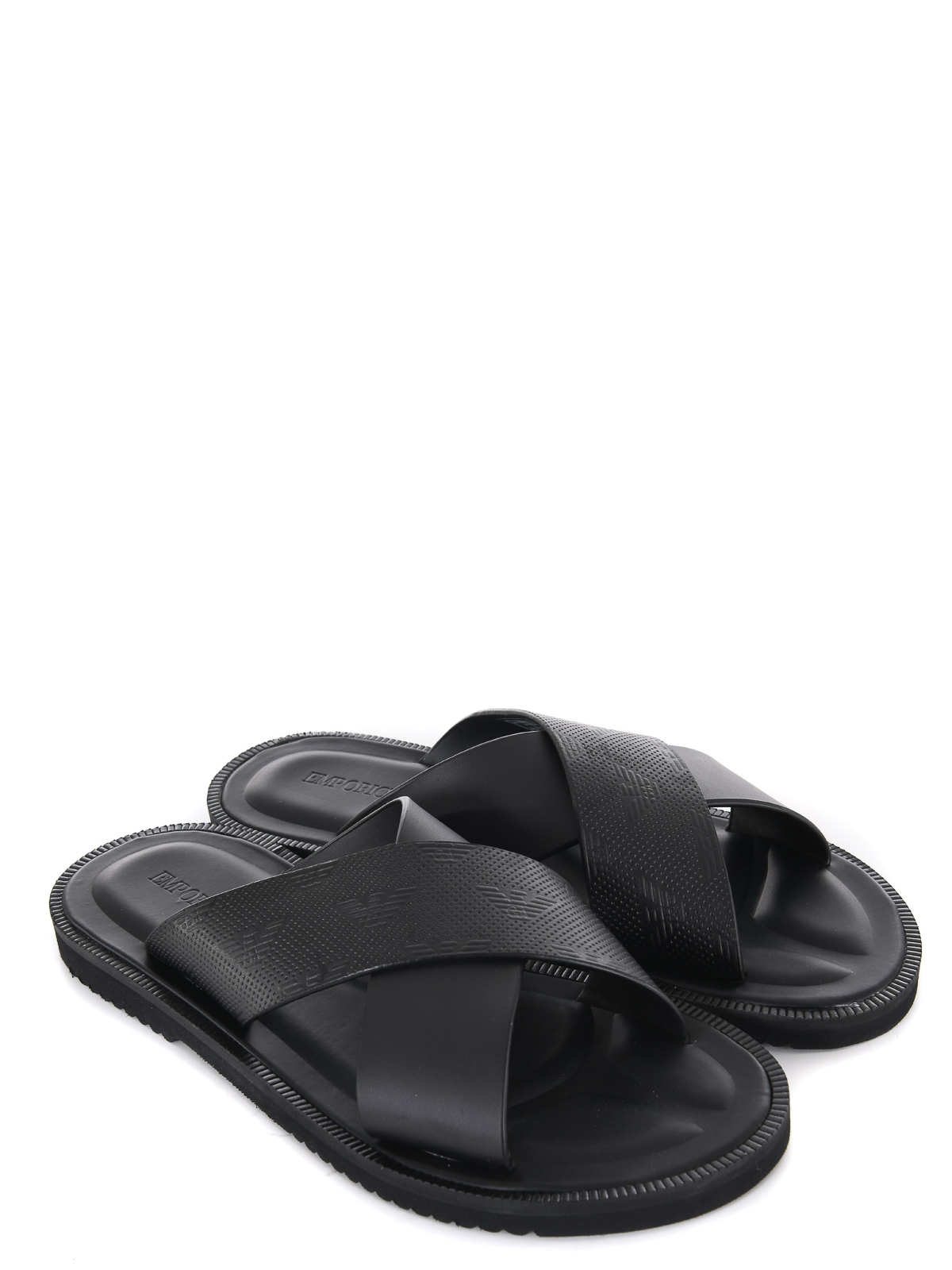 Emporio Armani Sandals, slides and flip flops for Men | Online Sale up to  50% off | Lyst UK