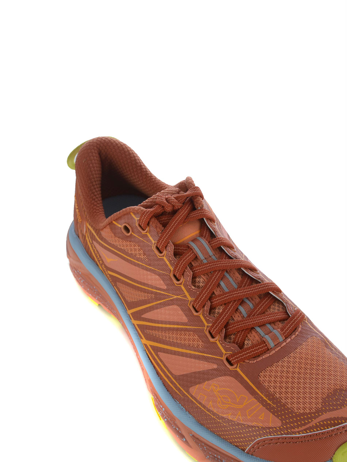 Shop Hoka Sneakers    In Technical Fabric In Pink