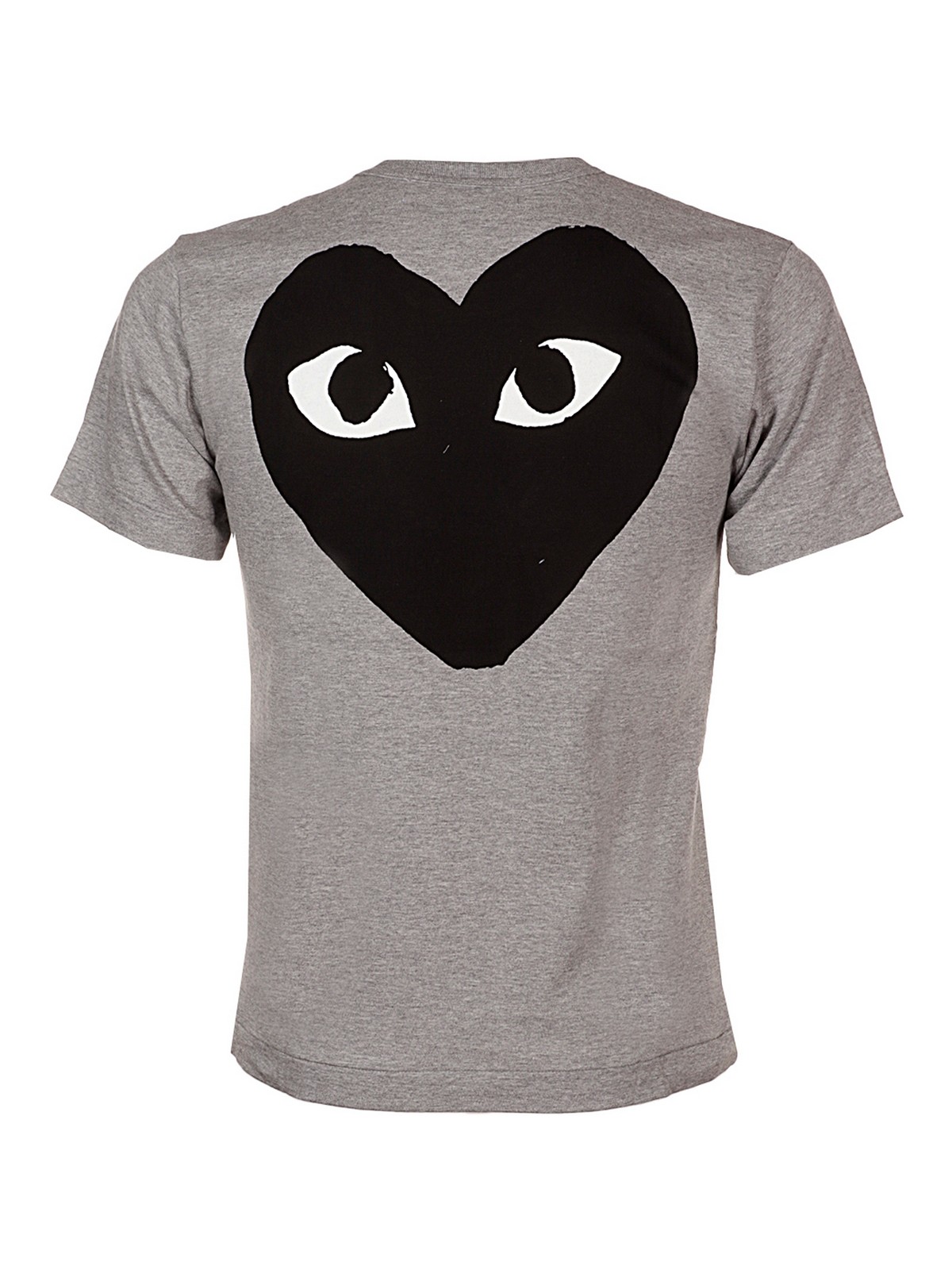 Shop Comme Des Garçons Play Camiseta - Gris In Grey