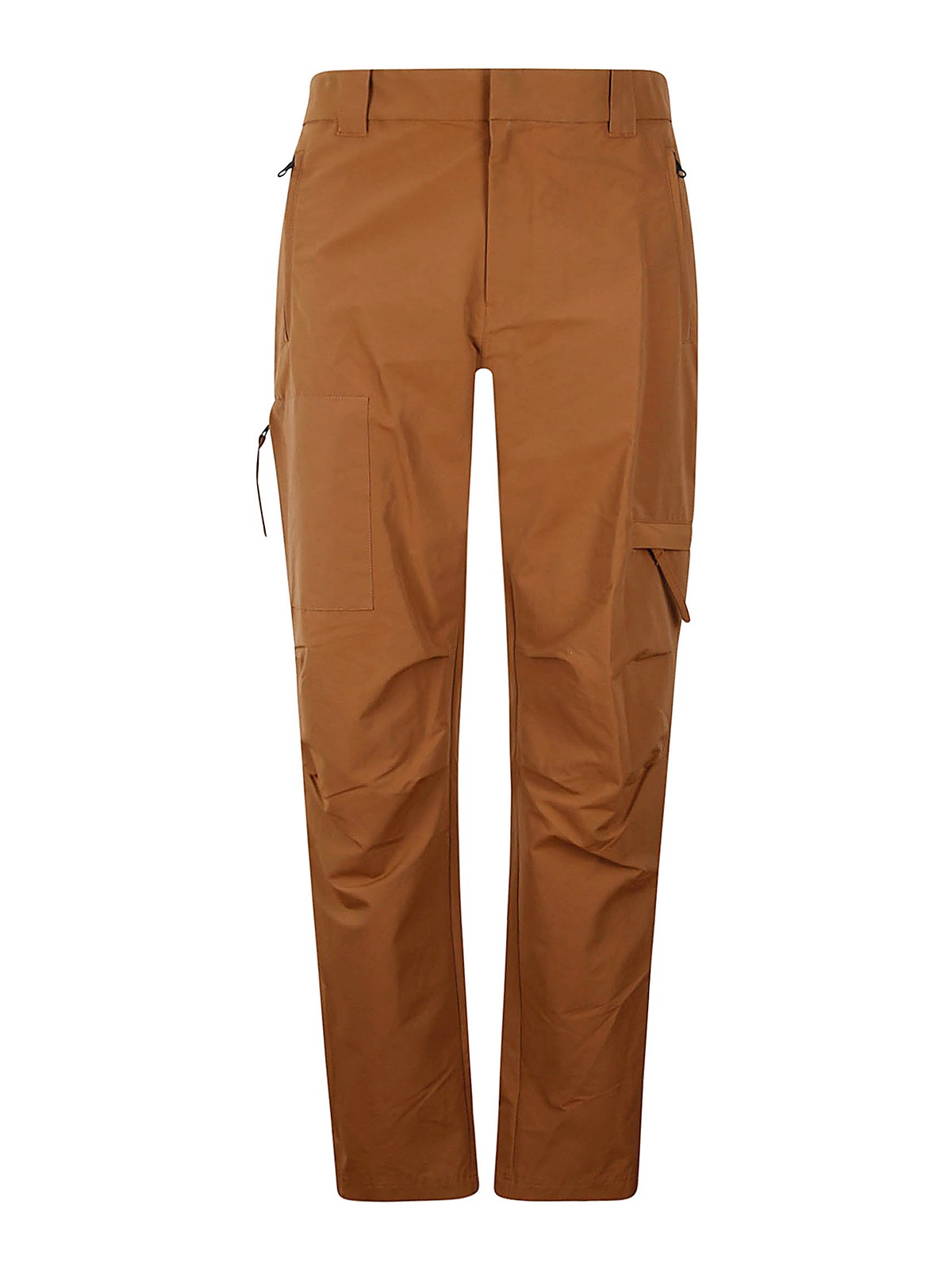 Shop Helmut Lang Trousers In Brown