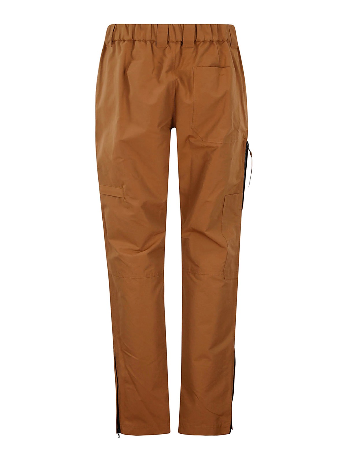 Shop Helmut Lang Trousers In Brown