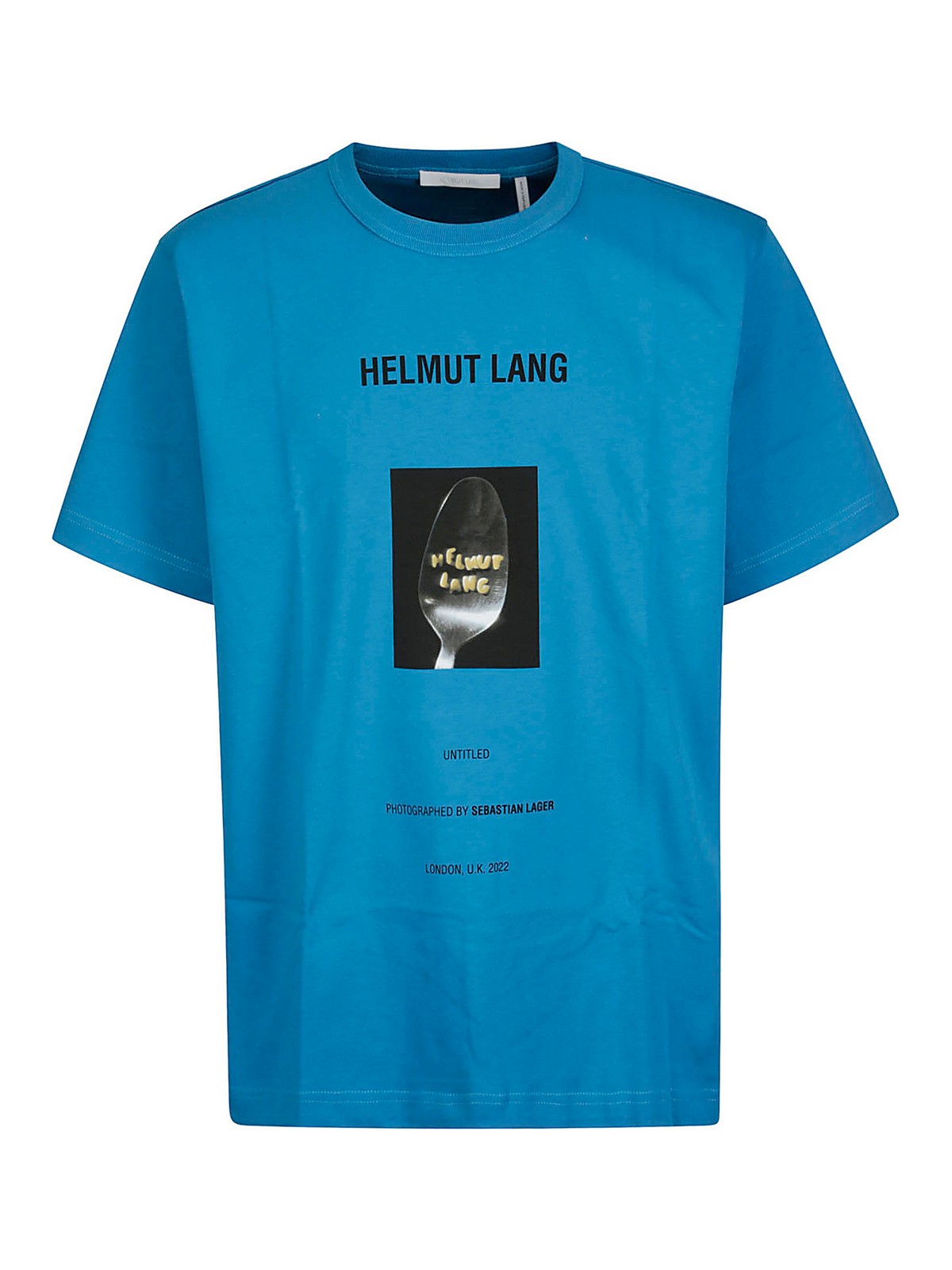 Helmut Lang T-shirt In Blue