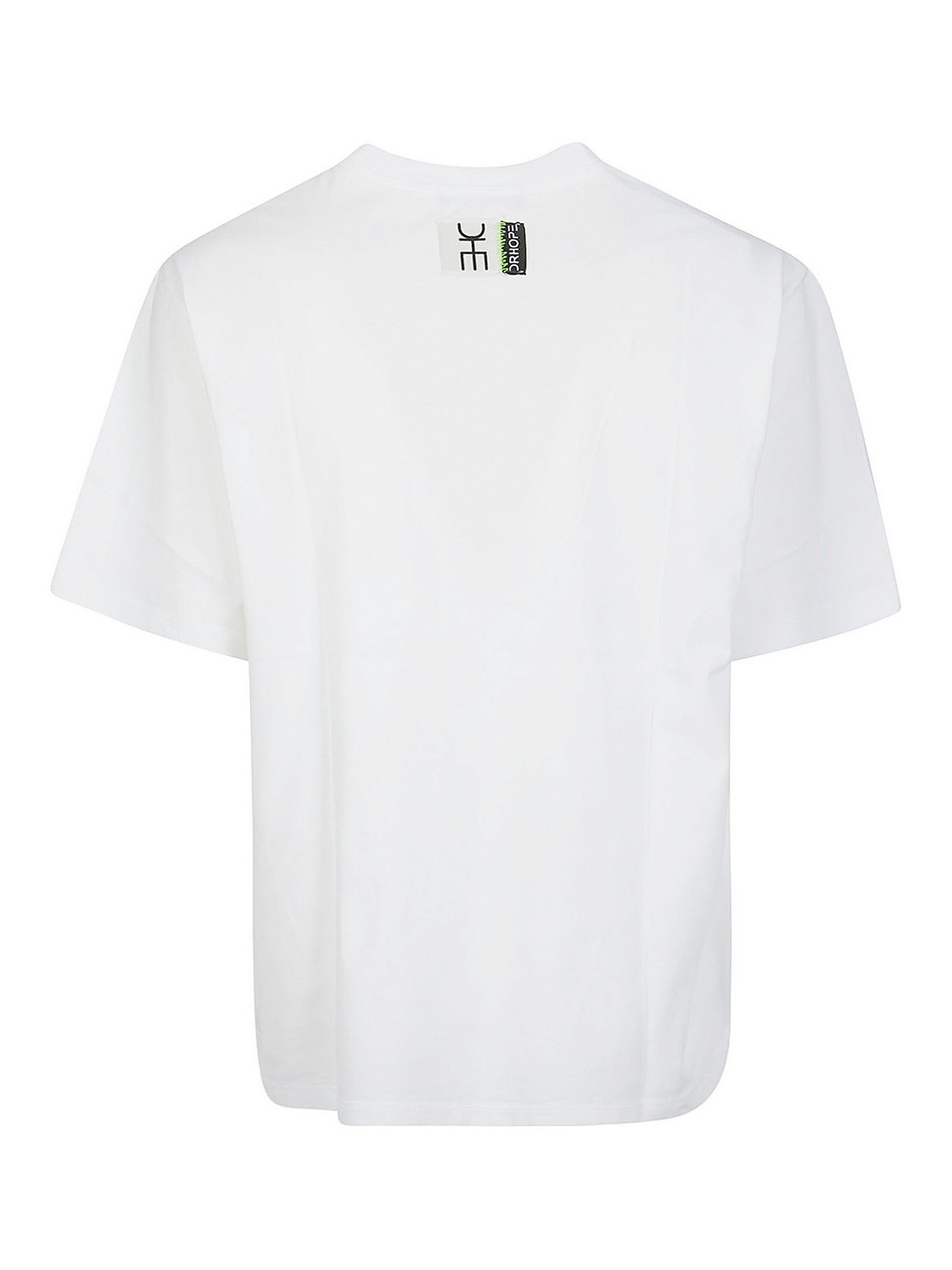 Shop Drhope T-shirt In White