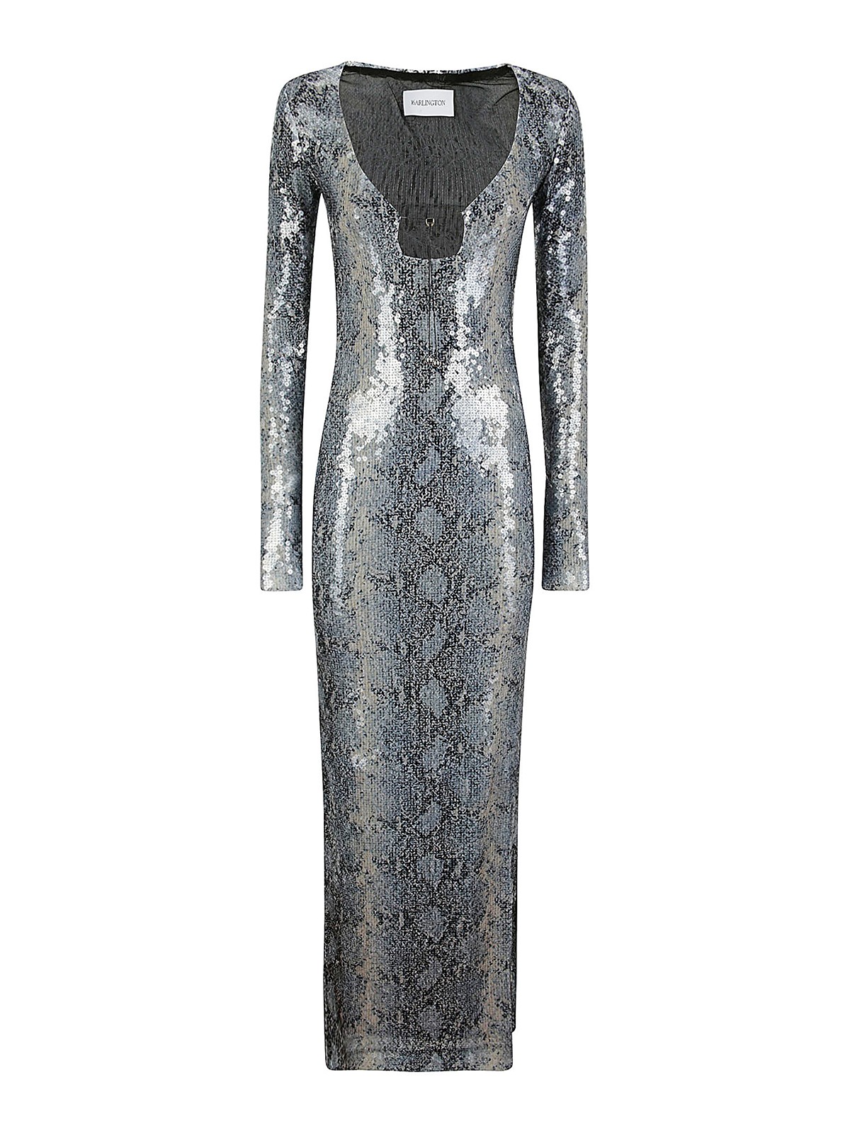 16arlington Dress In Silver
