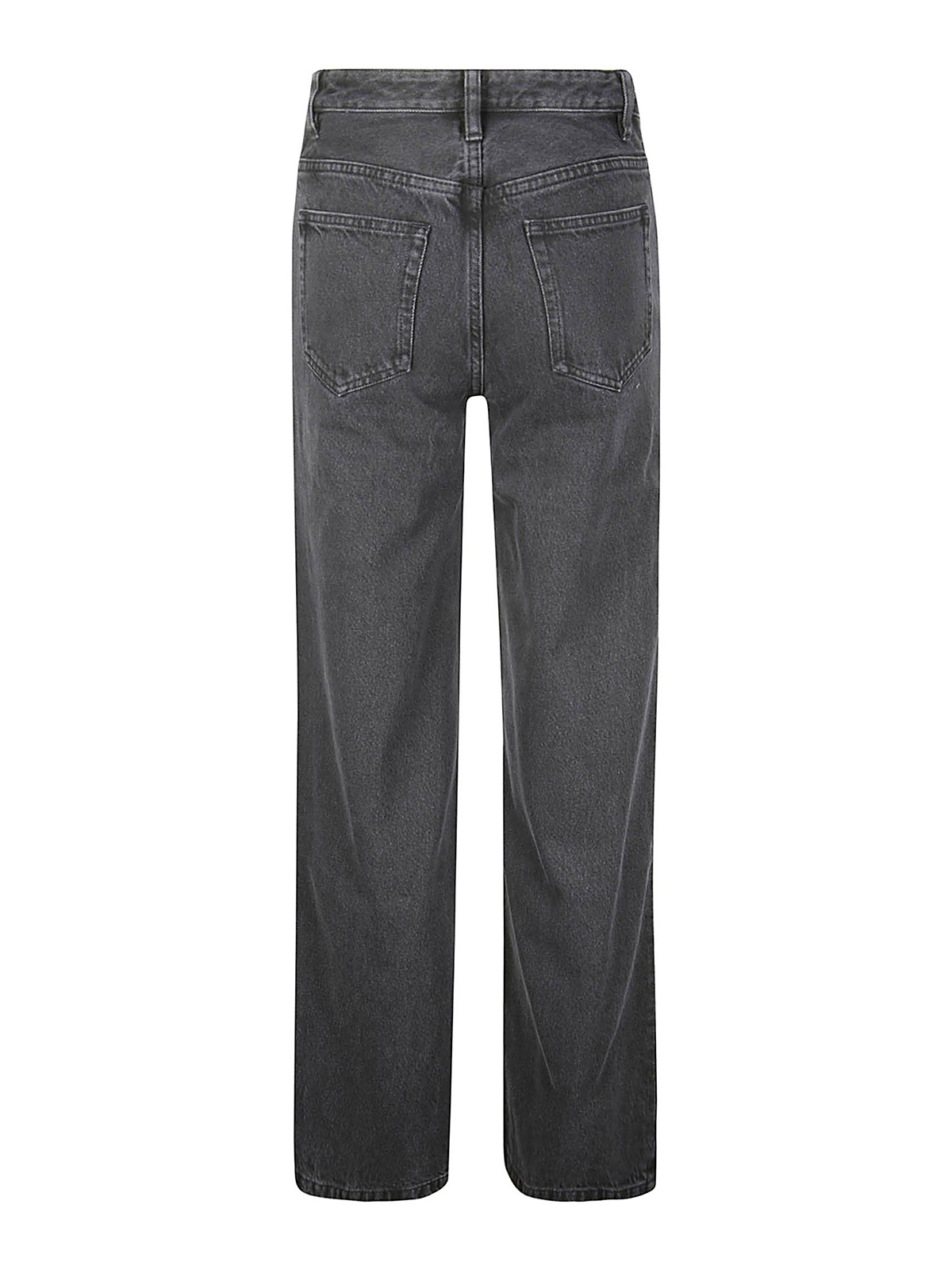 Shop Apc Jeans In Dark Grey