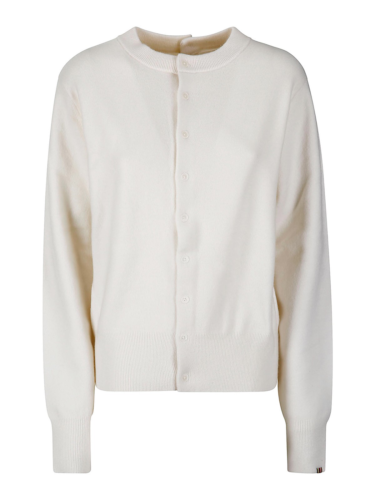 Shop Extreme Cashmere Cashmere Cardigan In Blanco