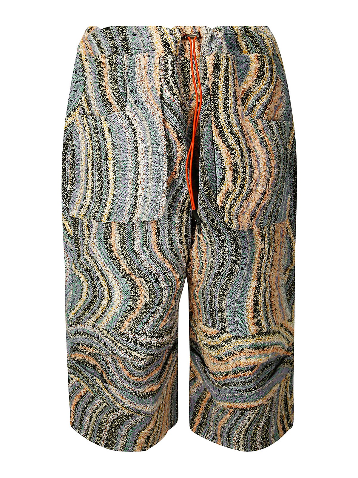 Vitelli Peacock Crop Gobi Pants In Multicolour