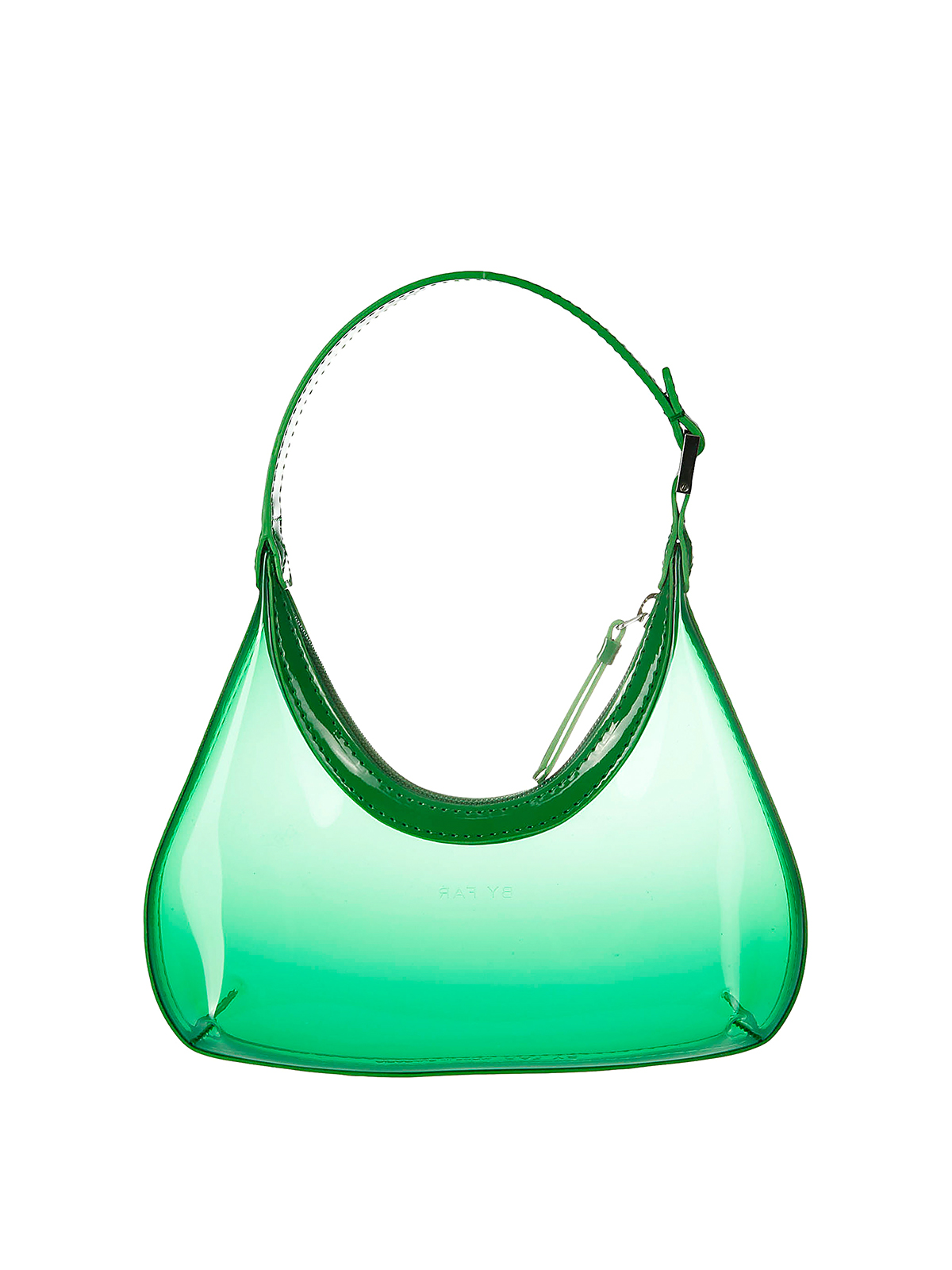 Shop By Far Bolso Shopping - Baby Amber In Green