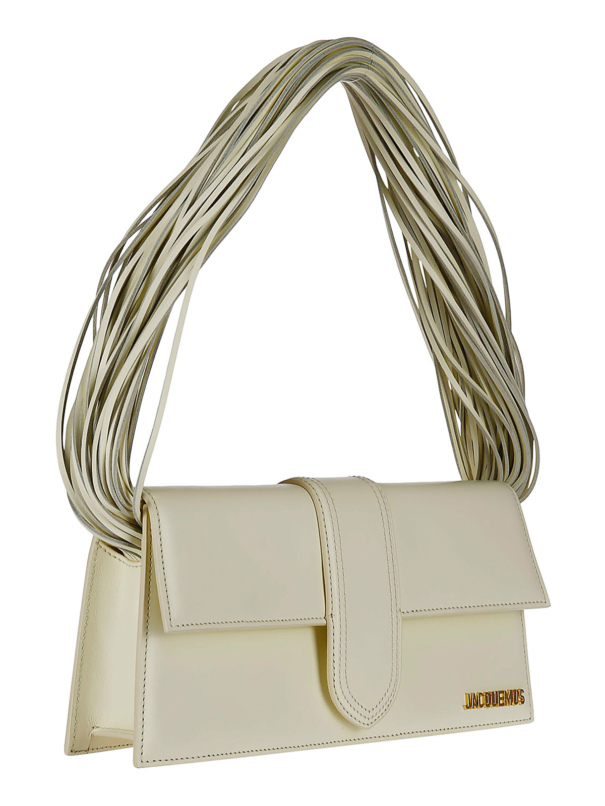 Shop Jacquemus Canvas Tote In White