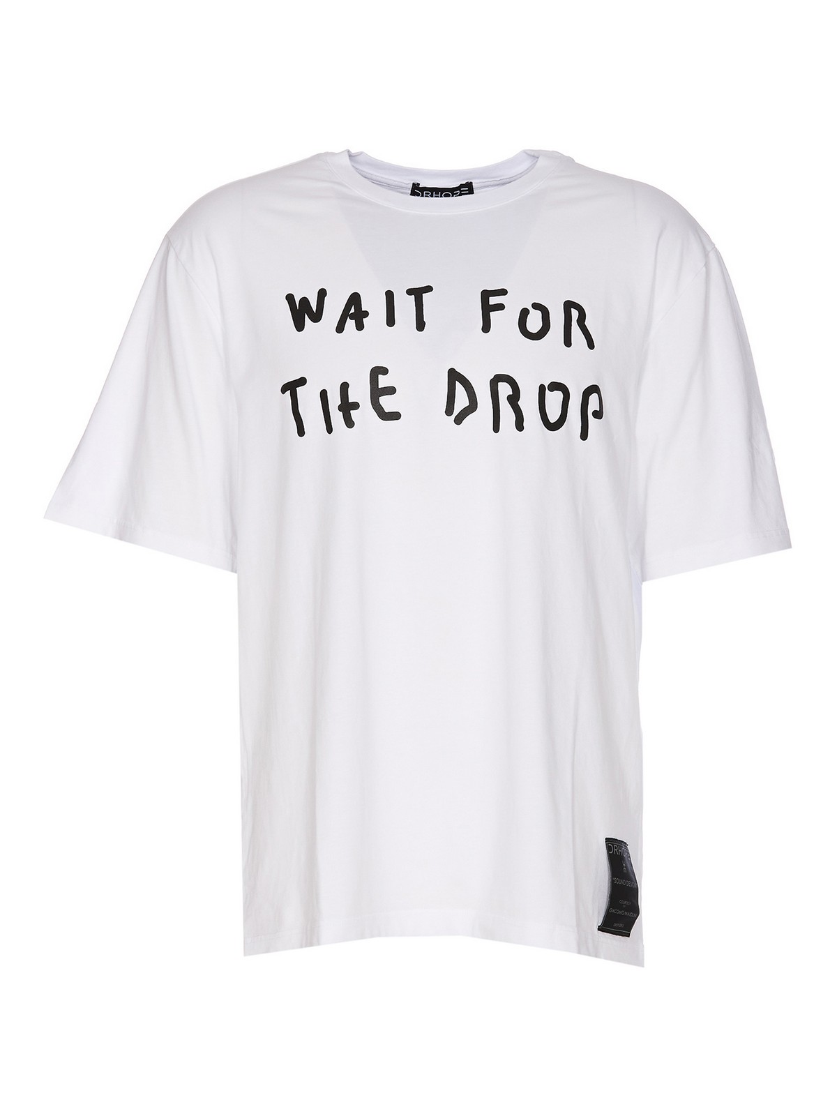 Drhope Wait For The Drop T-shirt In White