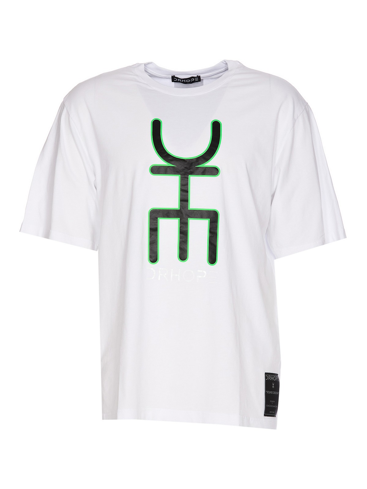 Drhope Graphic Print T-shirt In White