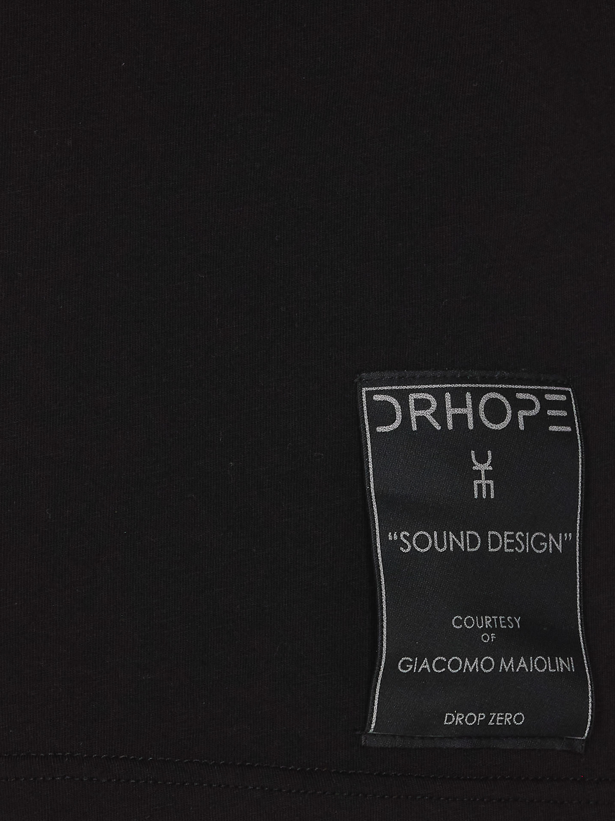 Shop Drhope Graphic Print T-shirt In Black